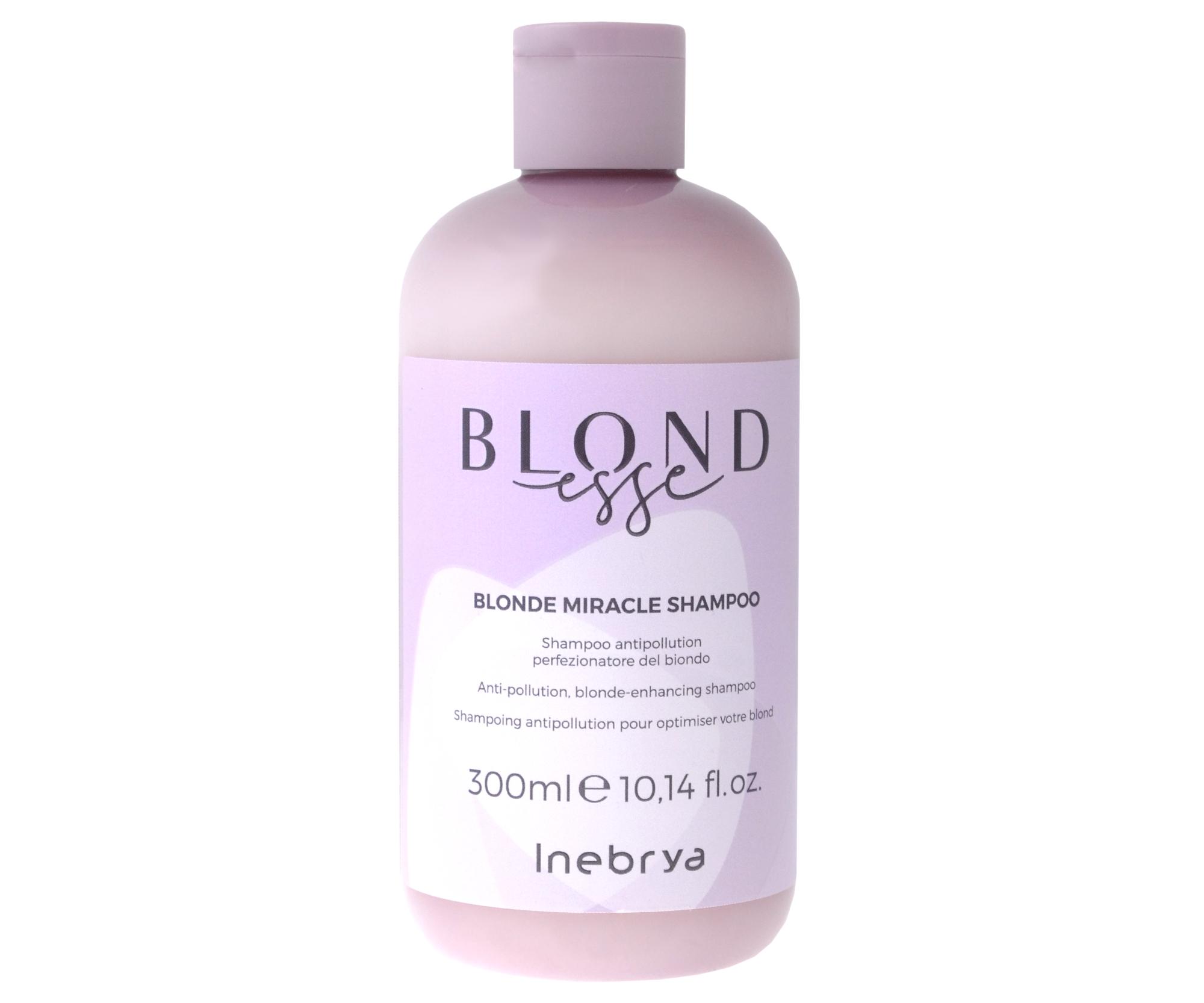 E-shop Rozjasňujúci šampón pre blond vlasy Inebrya Blondesse Blonde Miracle Shampoo - 300 ml (771026145) + darček zadarmo
