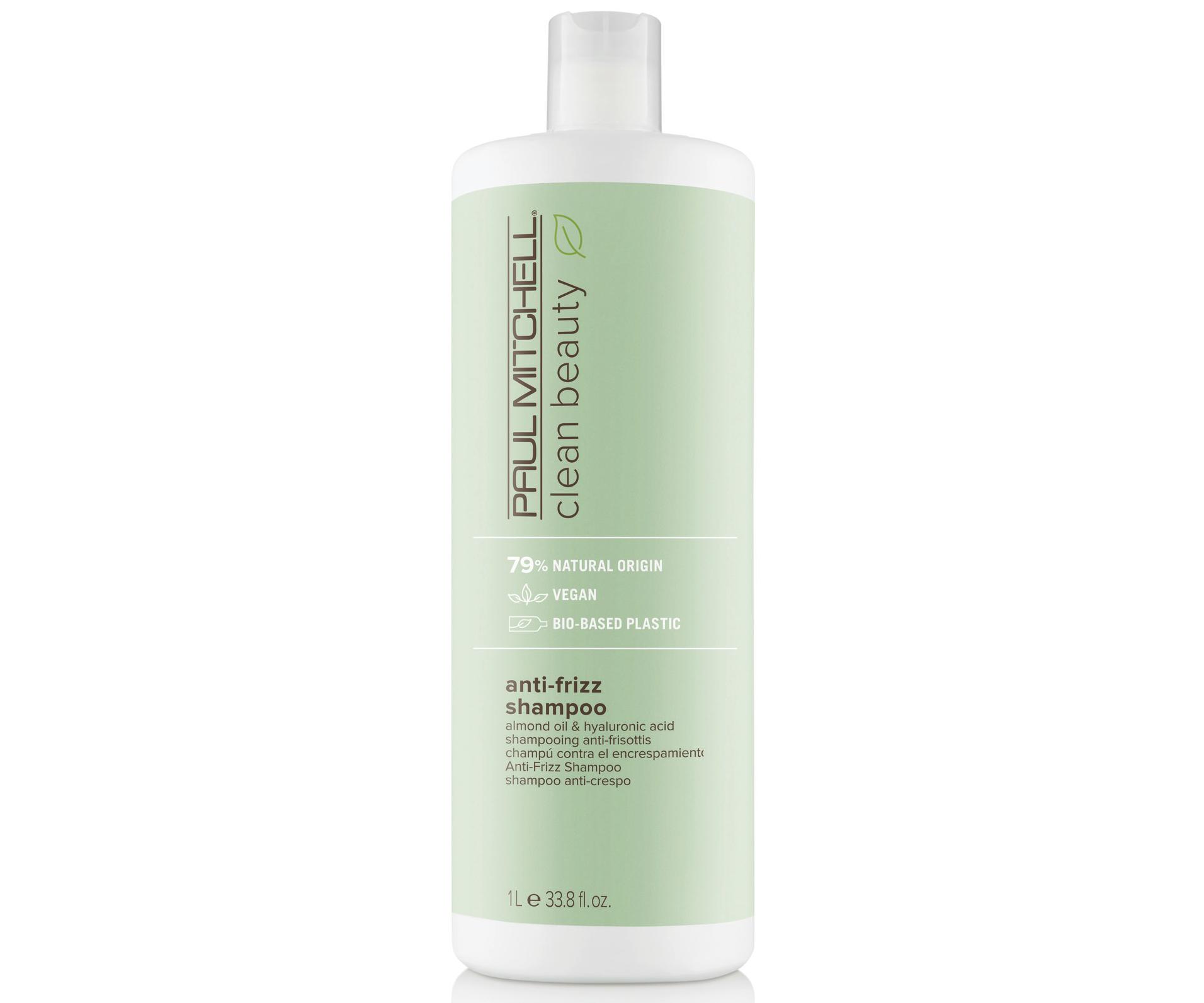 E-shop Šampón pre krepaté a nepoddajné vlasy Paul Mitchell Clean Beauty Anti-Frizz - 1000 ml + darček zadarmo