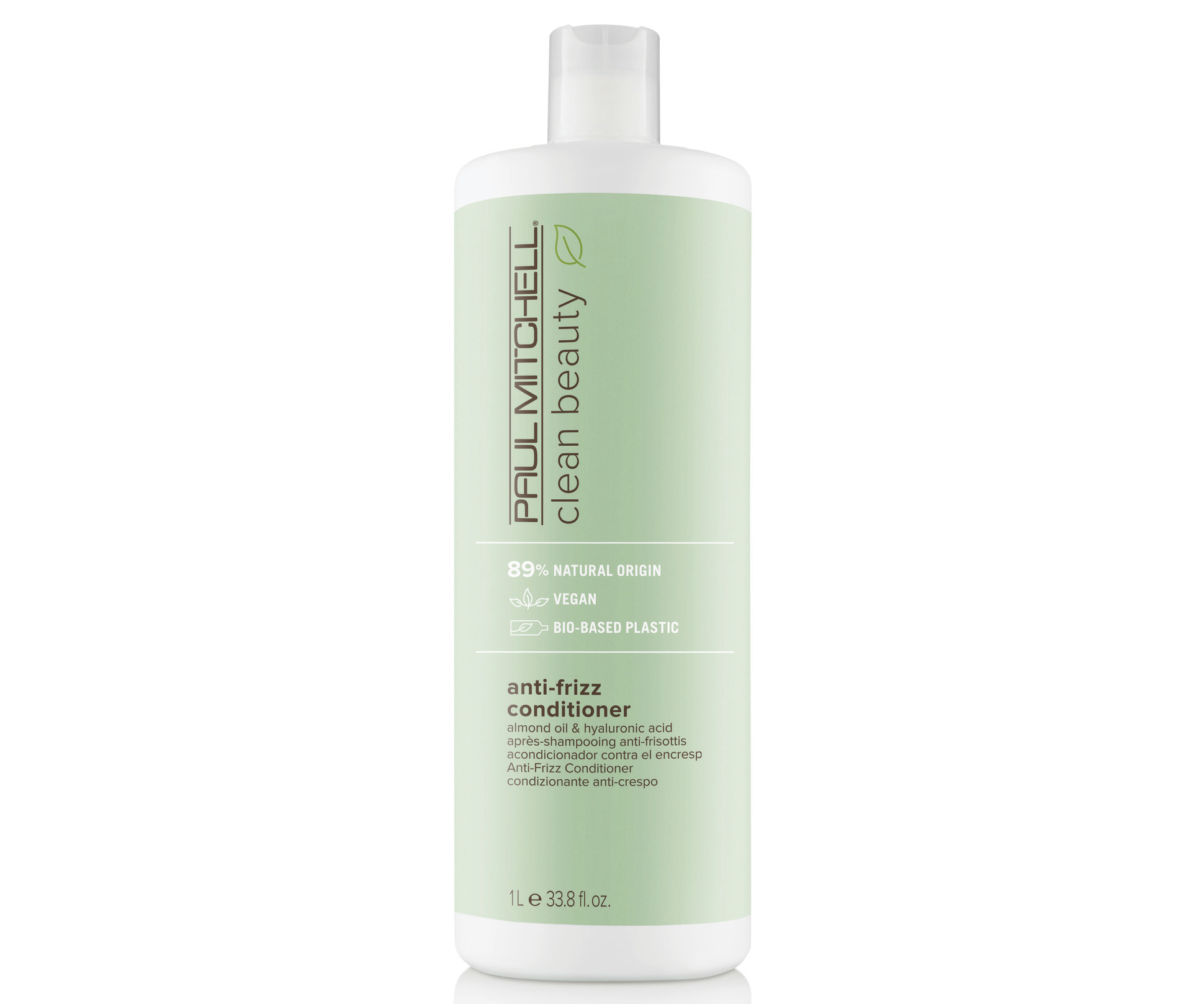E-shop Starostlivosť pre krepaté a nepoddajné vlasy Paul Mitchell Clean Beauty Anti-Frizz - 1000 ml + darček zadarmo