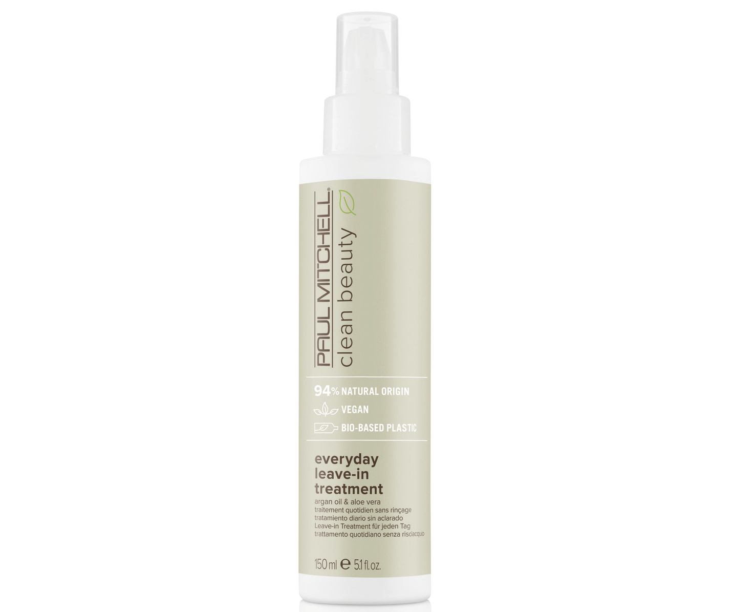 E-shop Bezoplachová starostlivosť pre všetky typy vlasov P. Mitchell Clean Beauty Everyday Leave-in - 150ml - Paul Mitchell + darček zadarmo