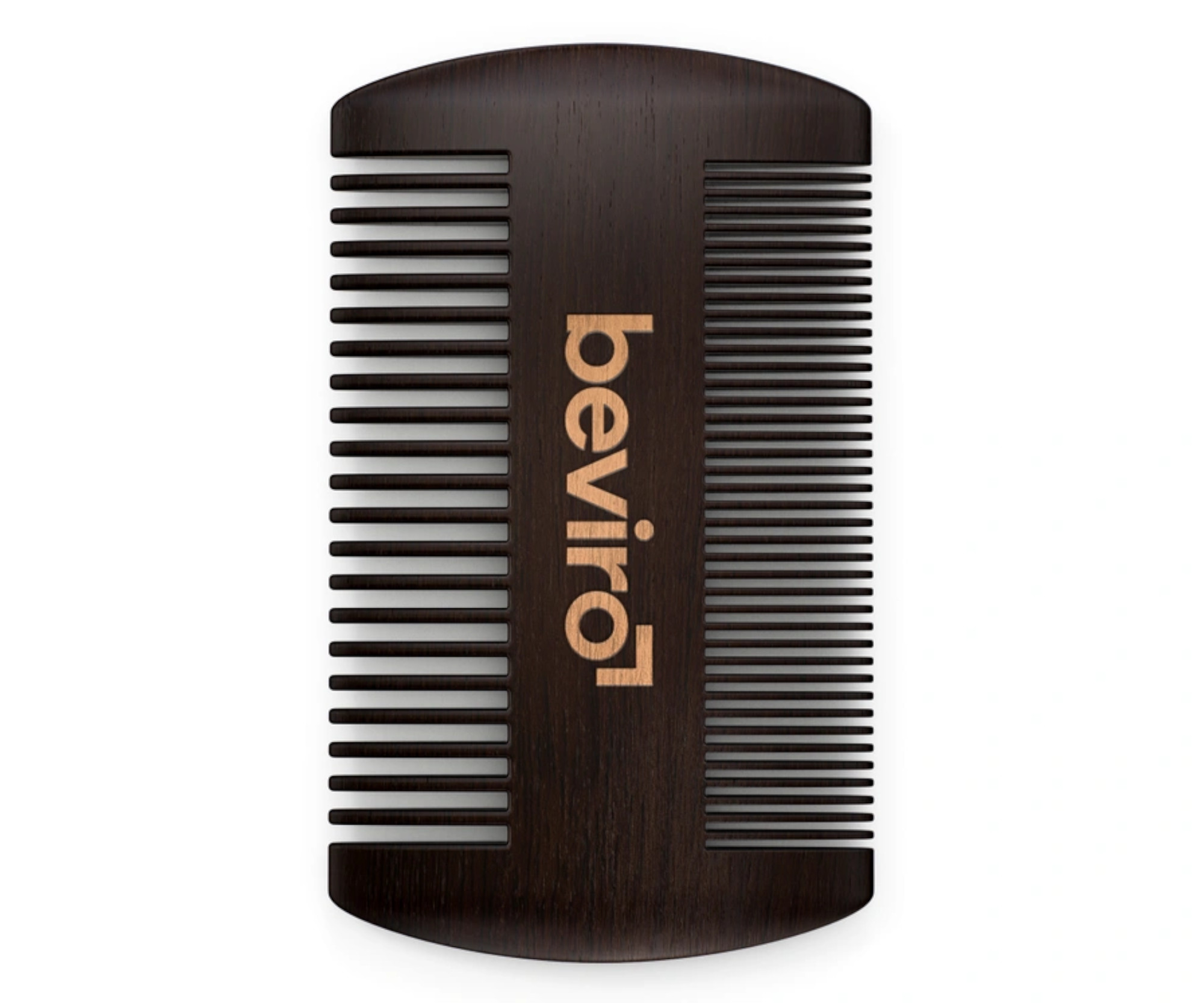 E-shop Hrebeň na fúzy z hruškového dreva Beviro - 95 x 55 mm (TO015) + darček zadarmo