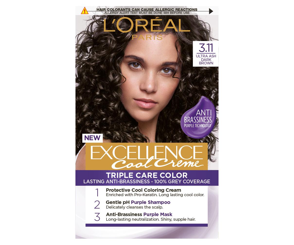 E-shop Permanentná farba Loréal Excellence Cool Creme 8.11 ultra popolavá tmavá hnedá - L’Oréal Paris + darček zadarmo