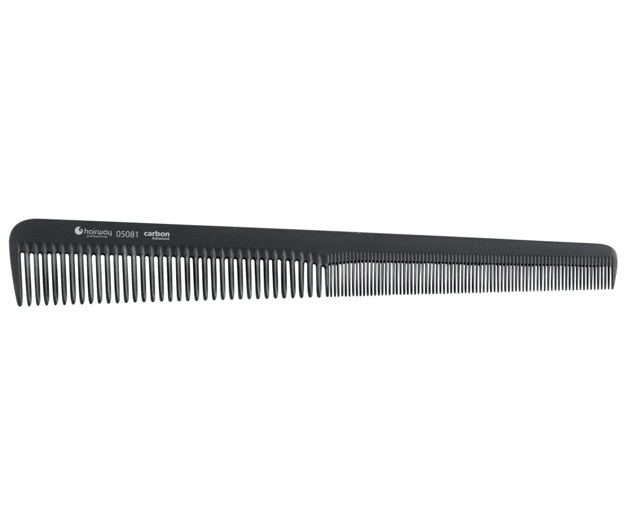 E-shop Karbónový hrebeň na vlasy Hairway 05081 - 17,5 cm