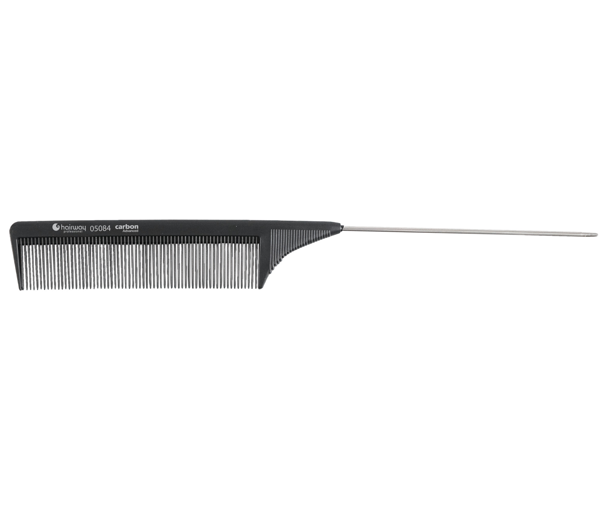 E-shop Karbónový hrebeň na vlasy Hairway 05084 - 23 cm