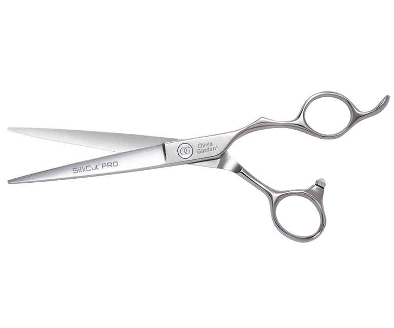 E-shop Kadernícke nožnice Olivia Garden SilkCut® Pro Shear 6,5"- strieborné (SI-PRO6.50) + darček zadarmo