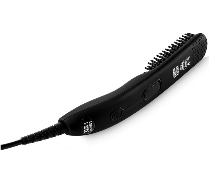 E-shop Žehlička na fúzy Angry Beards - čierna (GEAR-STRAIGHTENER) + darček zadarmo
