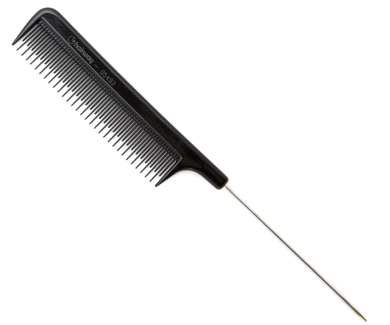 E-shop Tupírovací hrebeň s kovovým hrotom Hairway Excellence 05492 - 215 mm