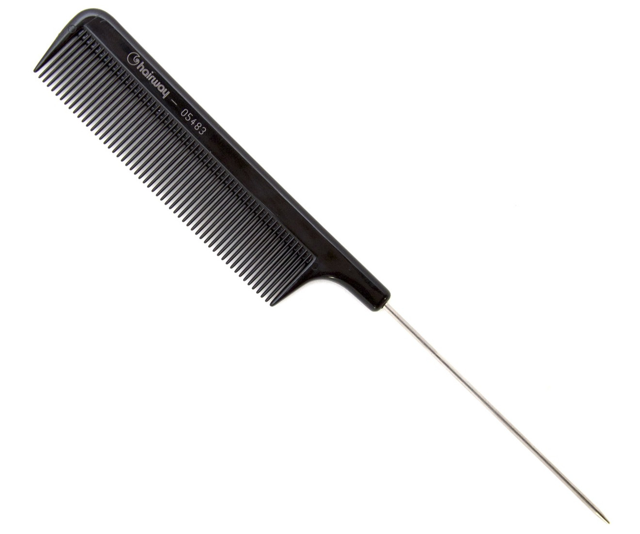E-shop Tupírovací hrebeň s kovovým hrotom Hairway Excellence 05483 - 215 mm