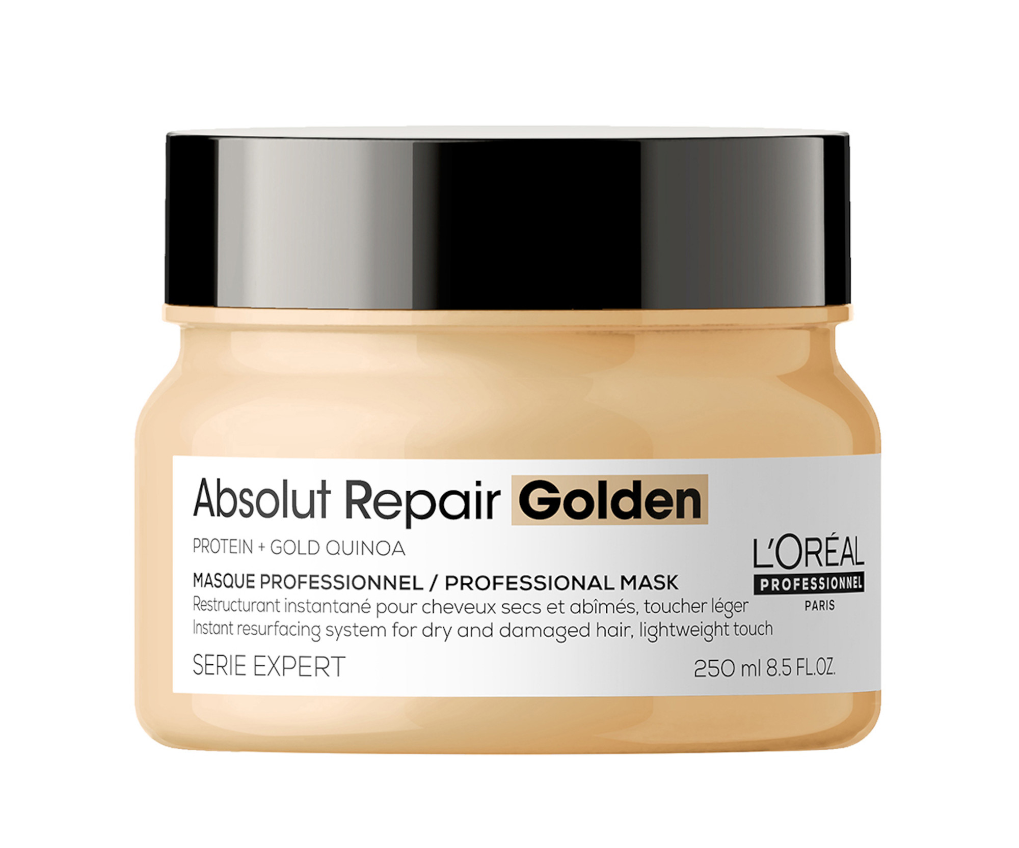 E-shop Maska pre veľmi poškodené vlasy Loréal Professionnel Serie Expert Absolut Repair Golden - 250 ml - L’Oréal Professionnel + darček zadarmo