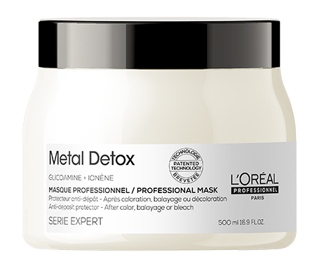 E-shop Maska pre farbené a poškodené vlasy Loréal Professionnel Serie Expert Metal Detox - 500 ml - L’Oréal Professionnel + darček zadarmo