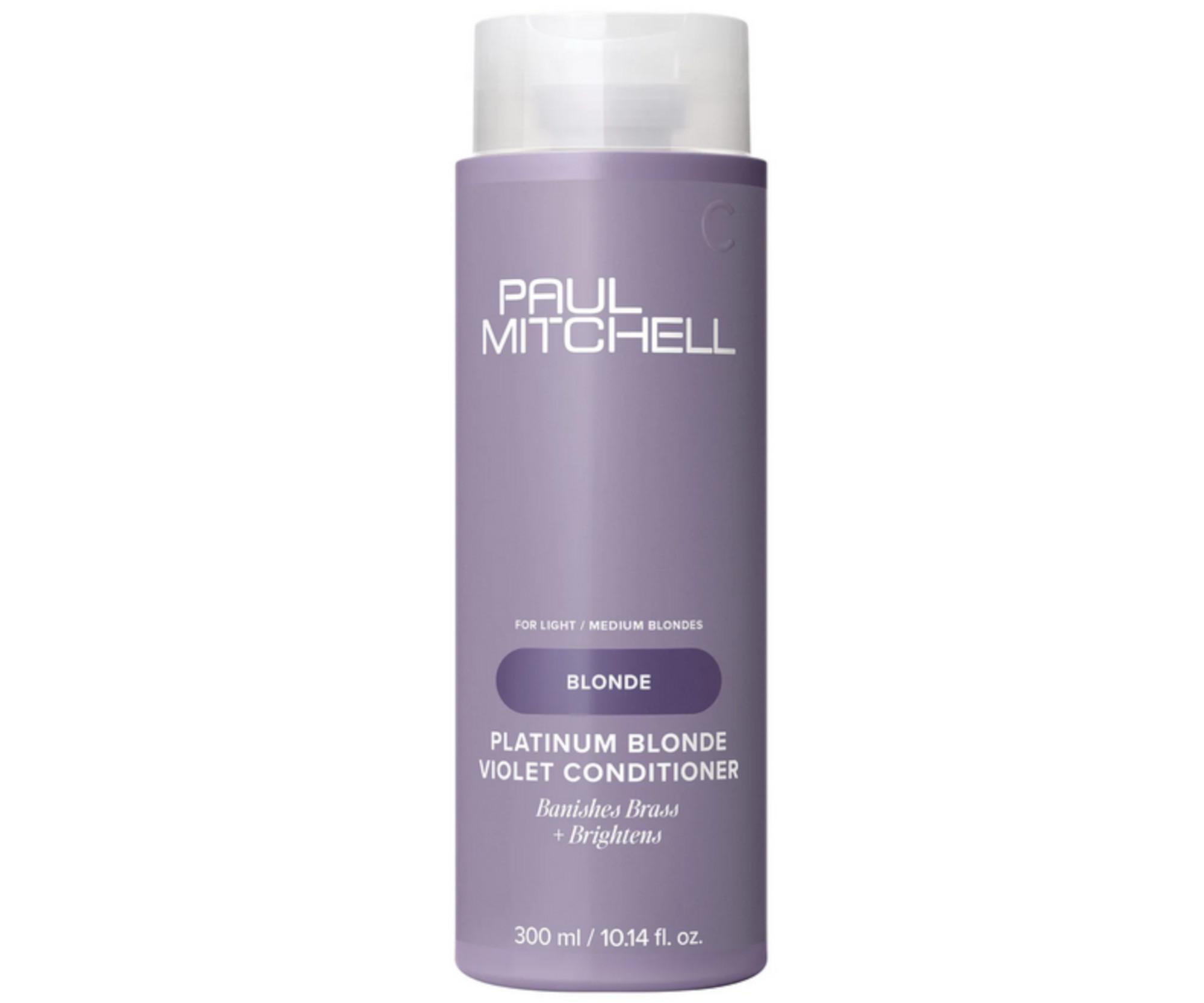 Neutralizačný kondicionér pre blond a melírované vlasy Paul Mitchell Blonde Platinum Blonde Violet Conditioner - 300 ml + darček zadarmo
