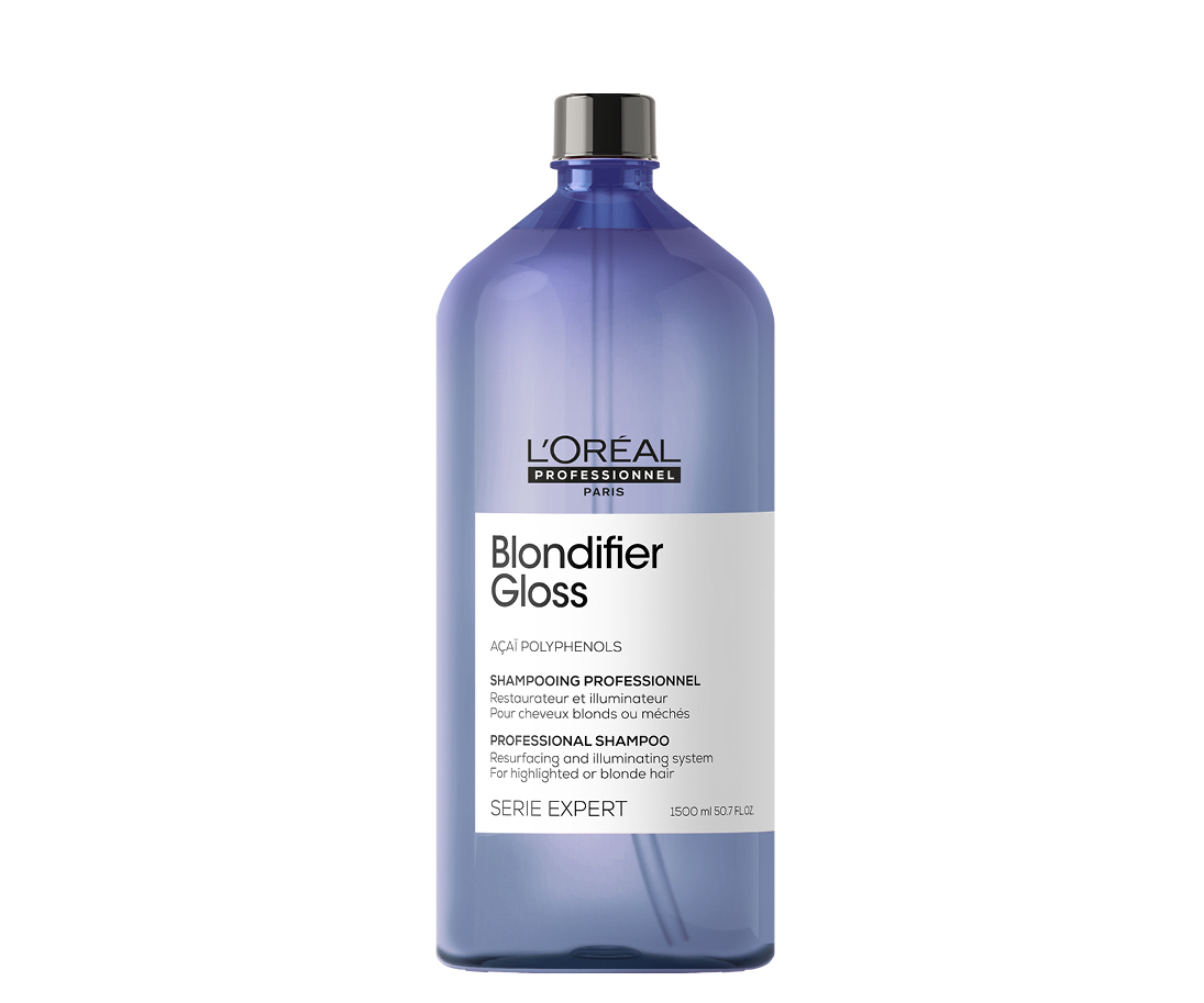 E-shop Rozjasňujúci šampón pre blond vlasy Loréal Professionnel Serie Expert Blondifier Gloss - 1500 ml - L’Oréal Professionnel + darček zadarmo