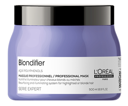 E-shop Rozjasňujúci maska pre všetky blond blond vlasy Loréal Prof.Serie Expert Blondifier - 500 ml - L’Oréal Professionnel + darček zadarmo