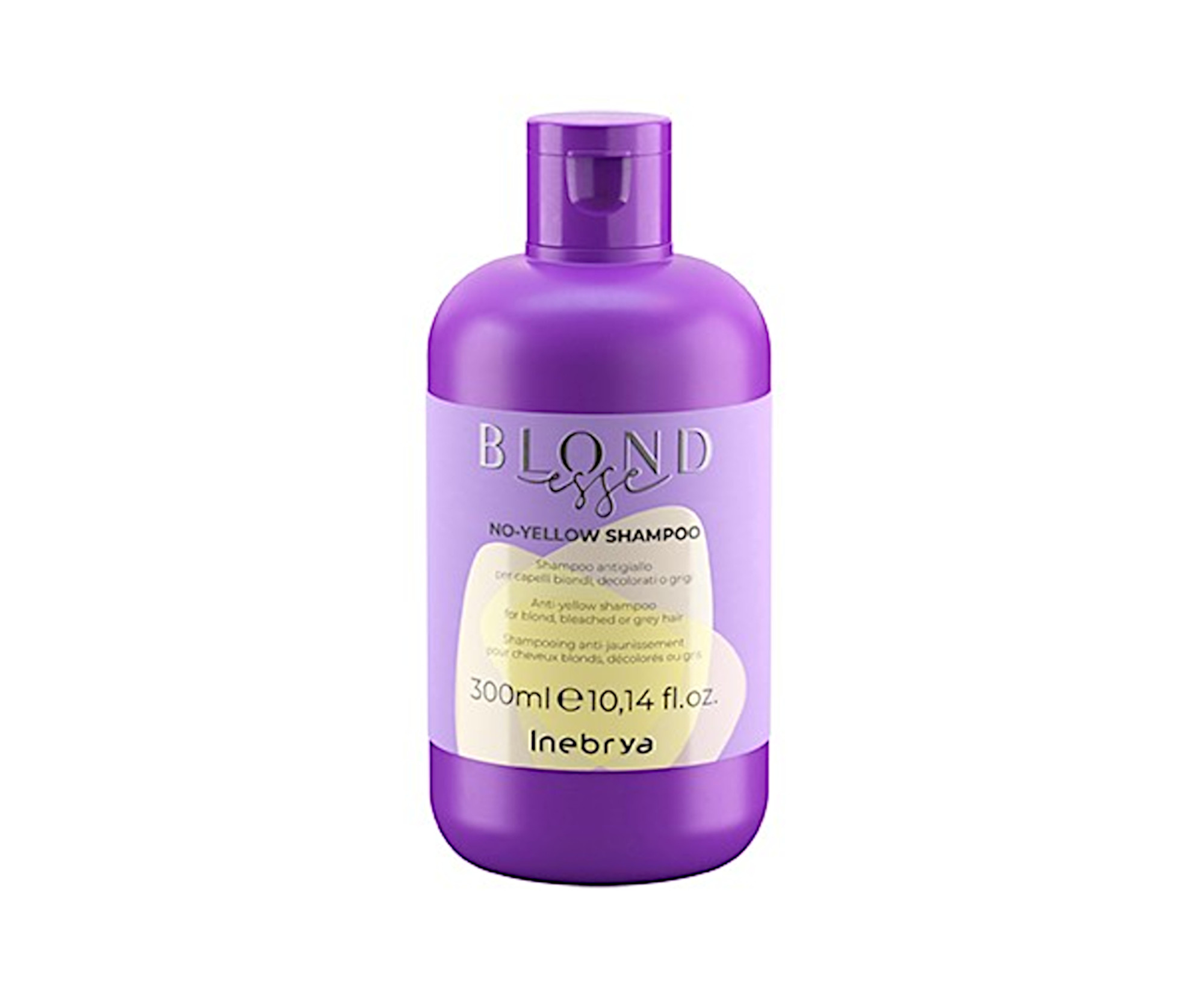 E-shop Šampón proti žltým odleskom Inebrya Blondesse No-Yellow Shampoo - 300 ml (771026235) + darček zadarmo
