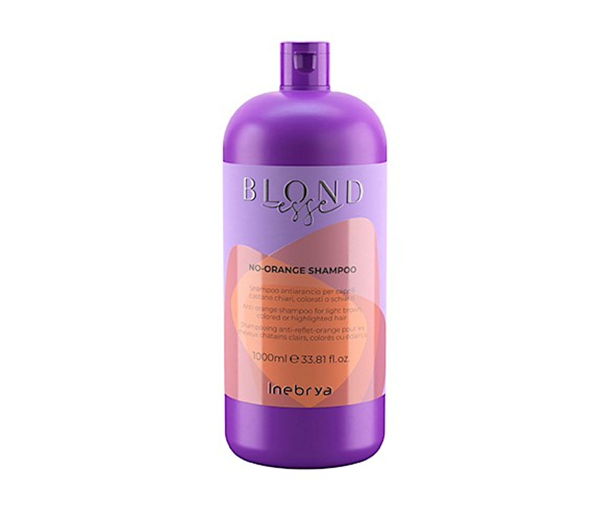 E-shop Šampón proti oranžovým odleskom Inebrya Blondesse No-Orange Shampoo - 1000 ml (771026240) + darček zadarmo