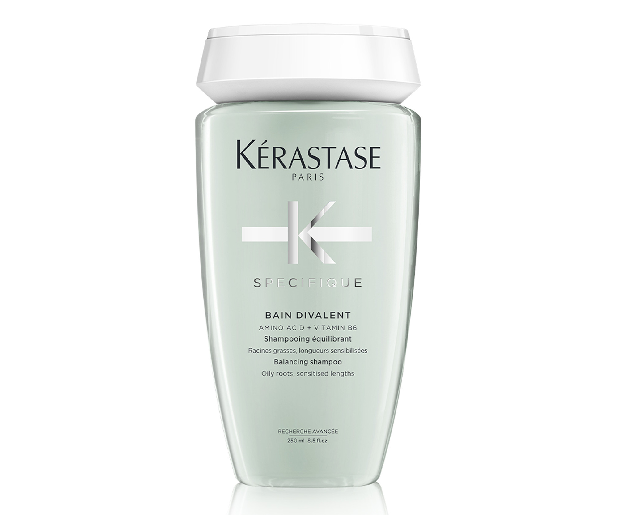 E-shop Upokojujúci šampón pre mastné korienky a scitlivené dĺžky Kérastase Specifique Divalent - 250 ml + darček zadarmo