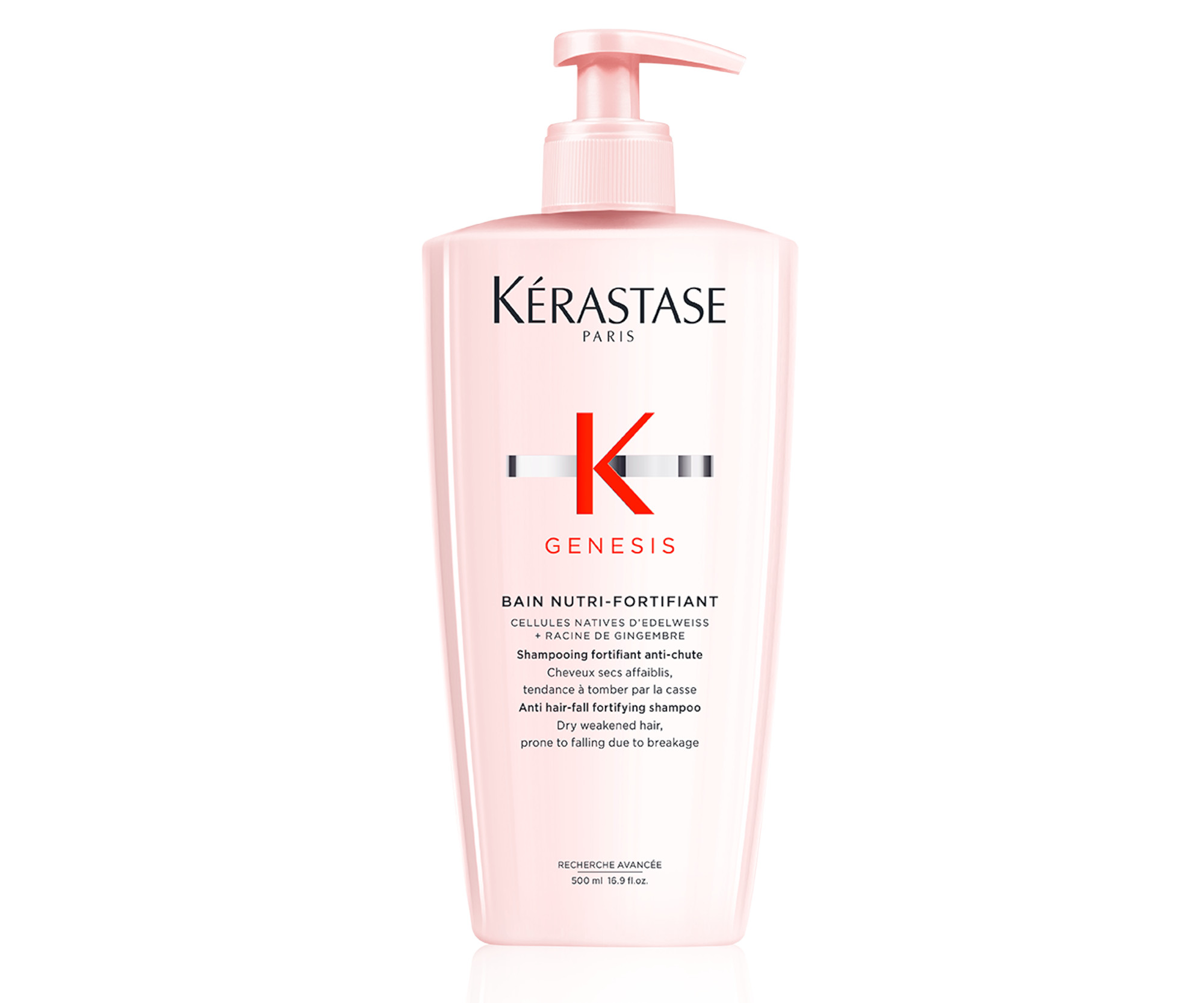 E-shop Vyživujúci šampón pre suché vlasy so sklonom k padaniu Kérastase Genesis - 500 ml + darček zadarmo
