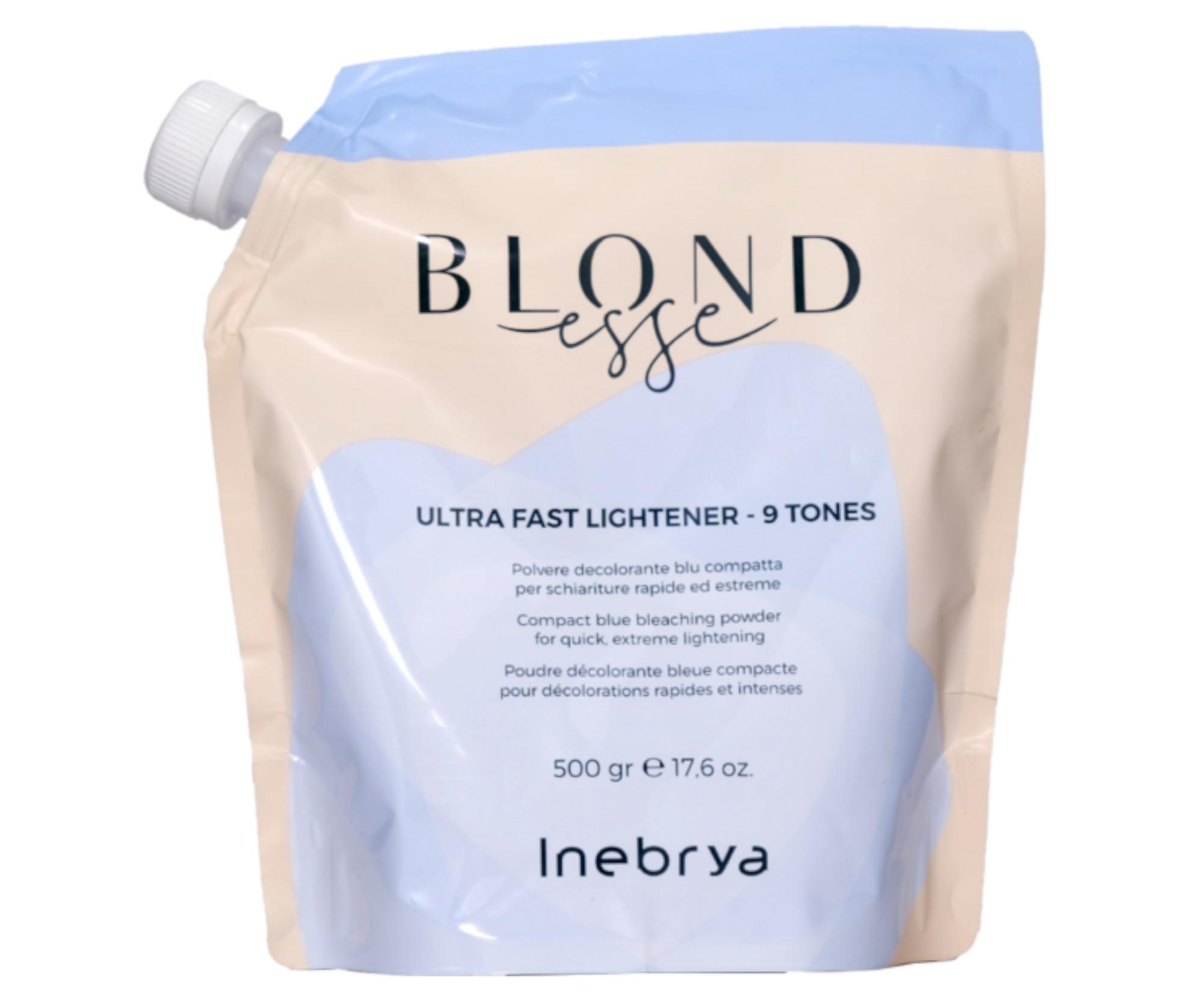 Zosvetľujúci púder pre rýchle a výrazné zosvetlenie Inebrya Blondesse Ultra Fast Lightener - 500 g + darček zadarmo
