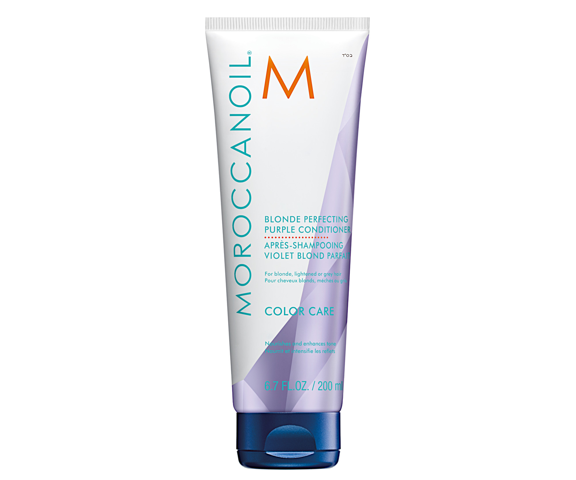 E-shop Neutralizačný kondicionér pre blond vlasy Moroccanoil Blonde Perfecting Purple Conditioner - 200 ml + darček zadarmo