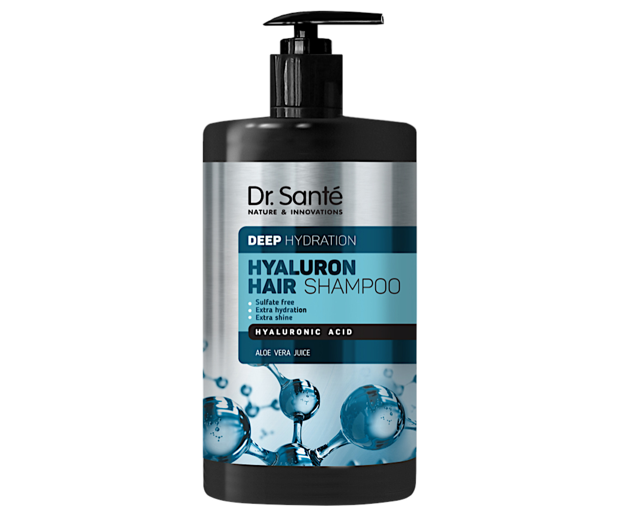 Hĺbkovo hydratačný šampón Dr. Santé Hyaluron Hair - 1000 ml + darček zadarmo