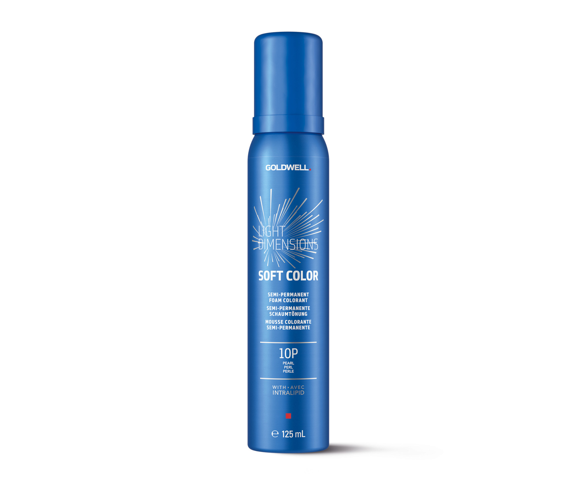 E-shop Penový preliv na vlasy Goldwell Light Dimensions Soft Color 125 ml - 10P pastelová perleťová (213244) + darček zadarmo