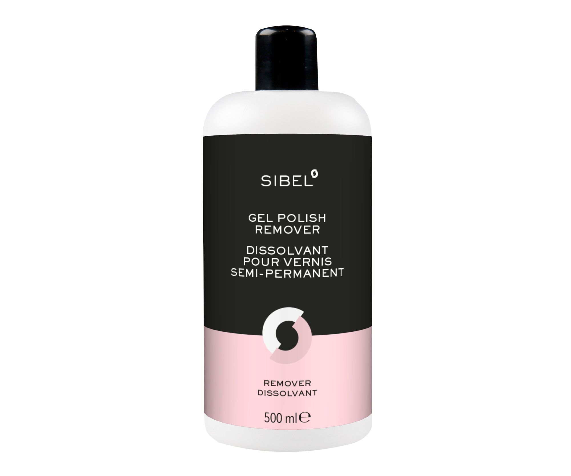 E-shop Profesionálny odlakovač gél laku Sibel Gel Polish Remover - 500 ml (6200009) + darček zadarmo