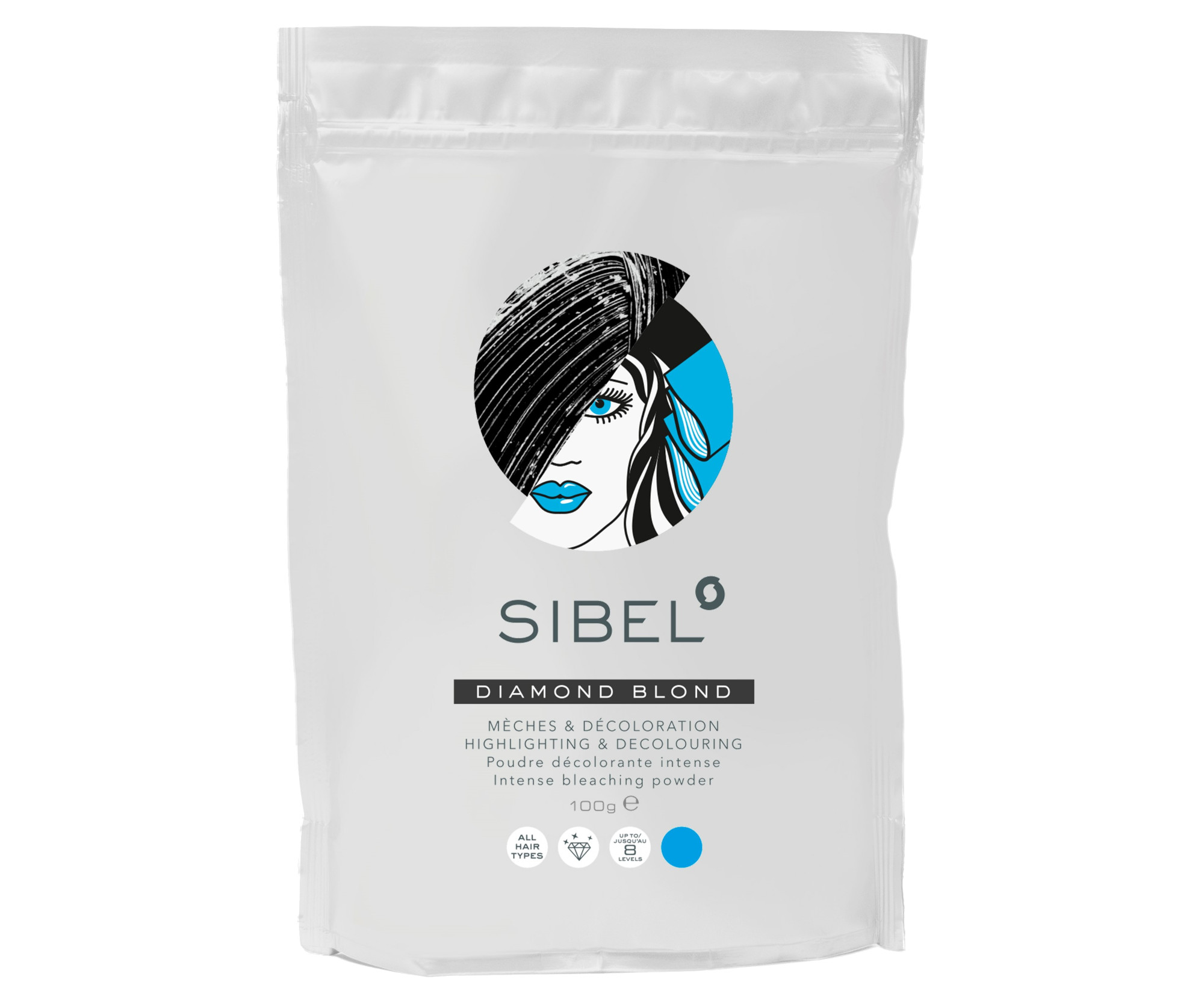 E-shop Zosvetľujúci púder Sibel Diamond Blond - 100 g (8902001)