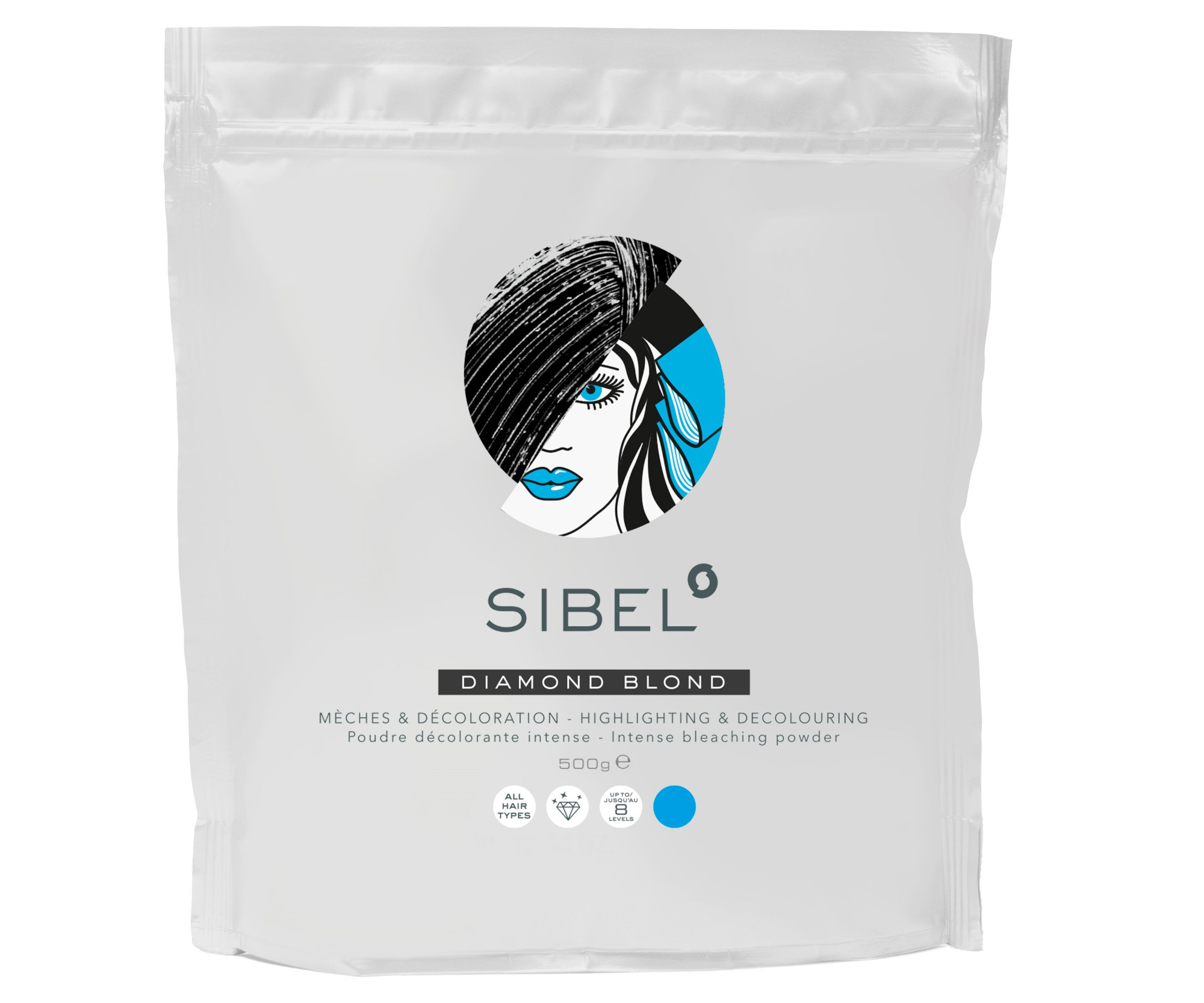 E-shop Zosvetľujúci púder Sibel Diamond Blond - 500 g (8902000) + darček zadarmo