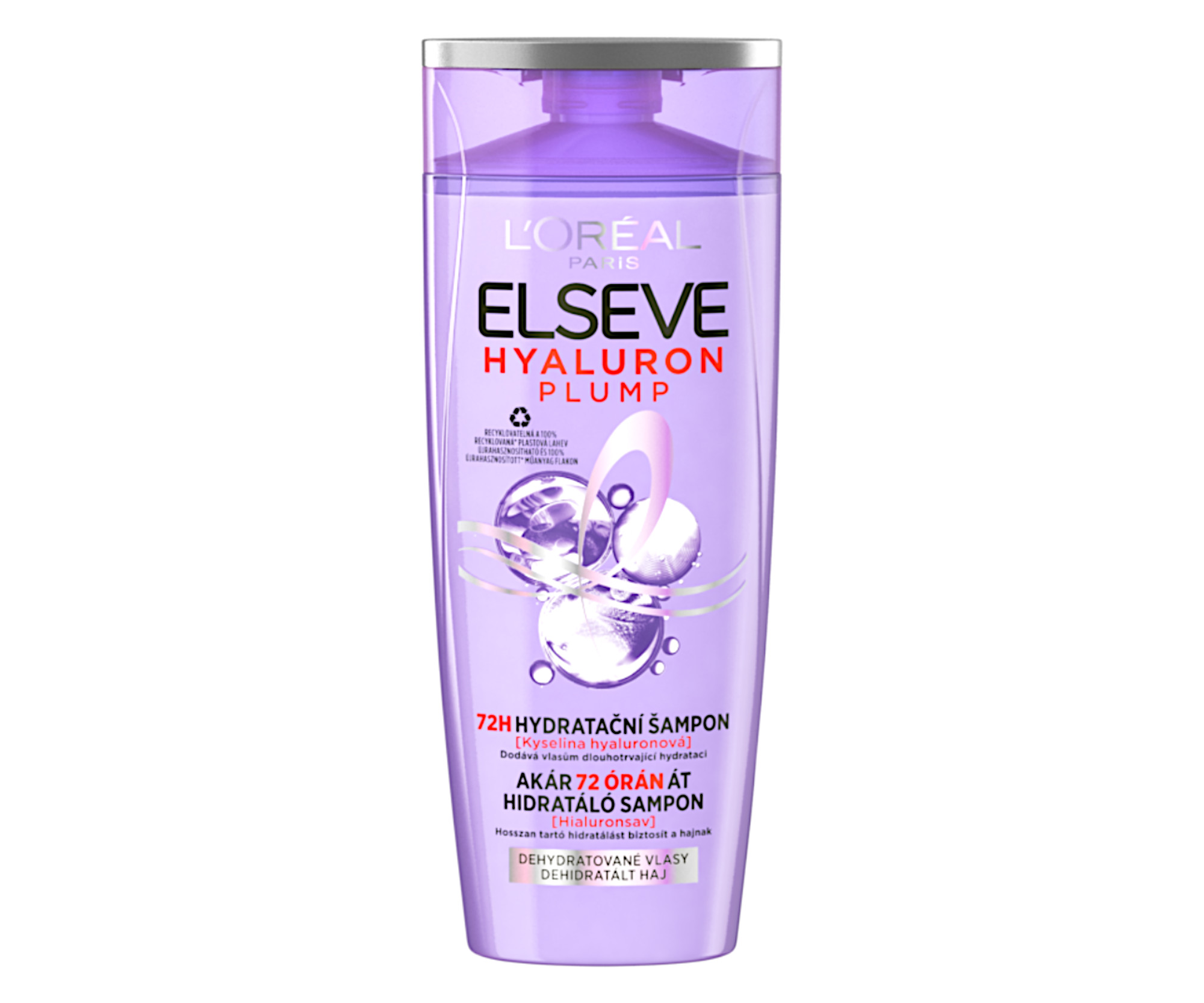 Hydratačný šampón Loréal Elseve Hyaluron Plump - 250 ml - L’Oréal Paris + darček zadarmo