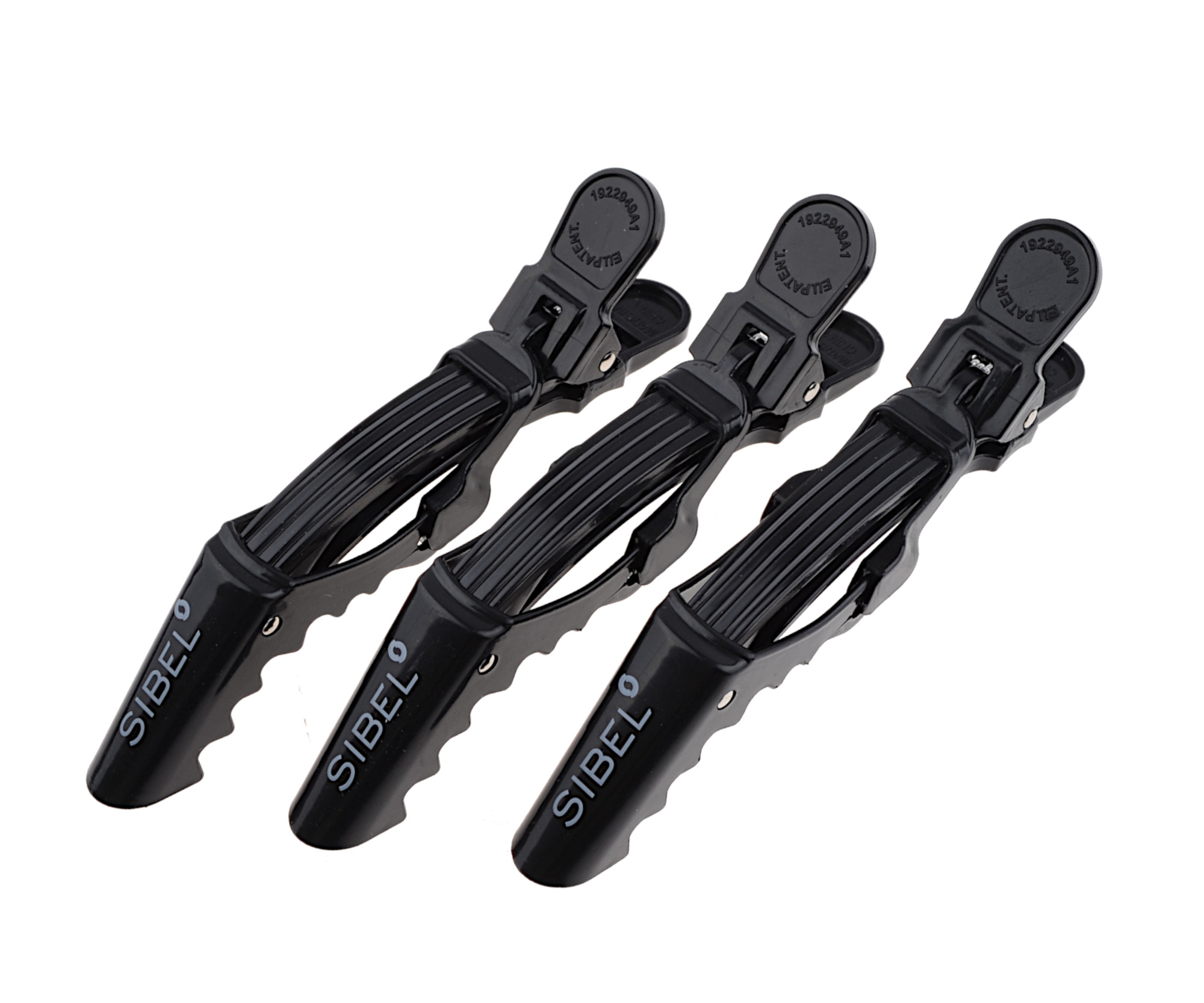 E-shop Klipsy do vlasov Sibel Gator - 14 cm, čierne, 3 ks (934098202) + darček zadarmo