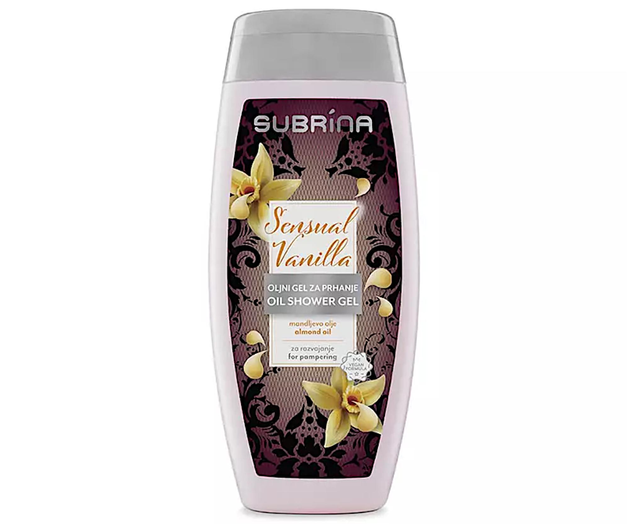 E-shop Sprchový gél Subrina Sensual Vanilla - vanilka, 250 ml (081330)
