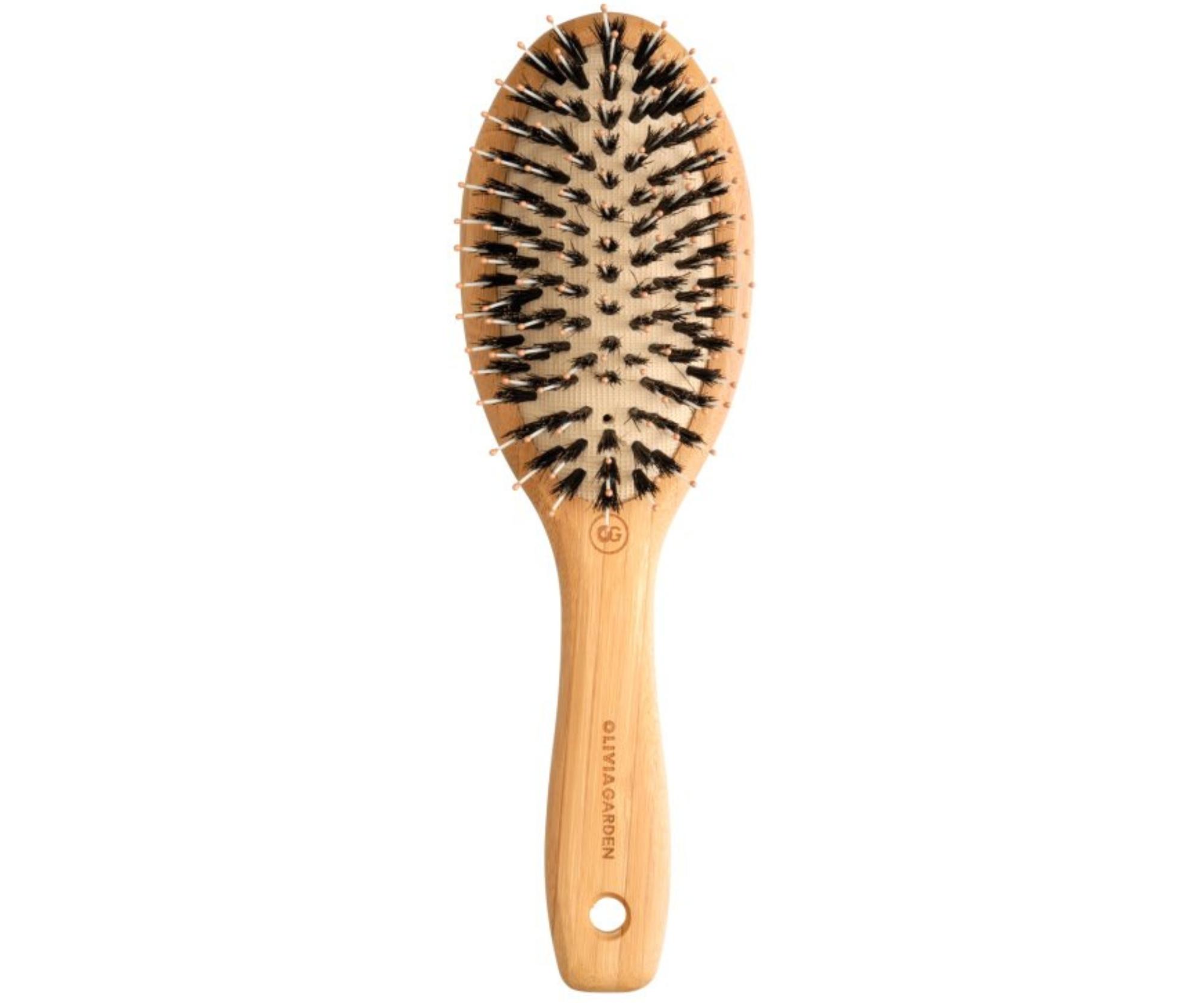 E-shop Plochá kefa Olivia Garden Bamboo Touch Combo XS - 50 x 155 mm + darček zadarmo