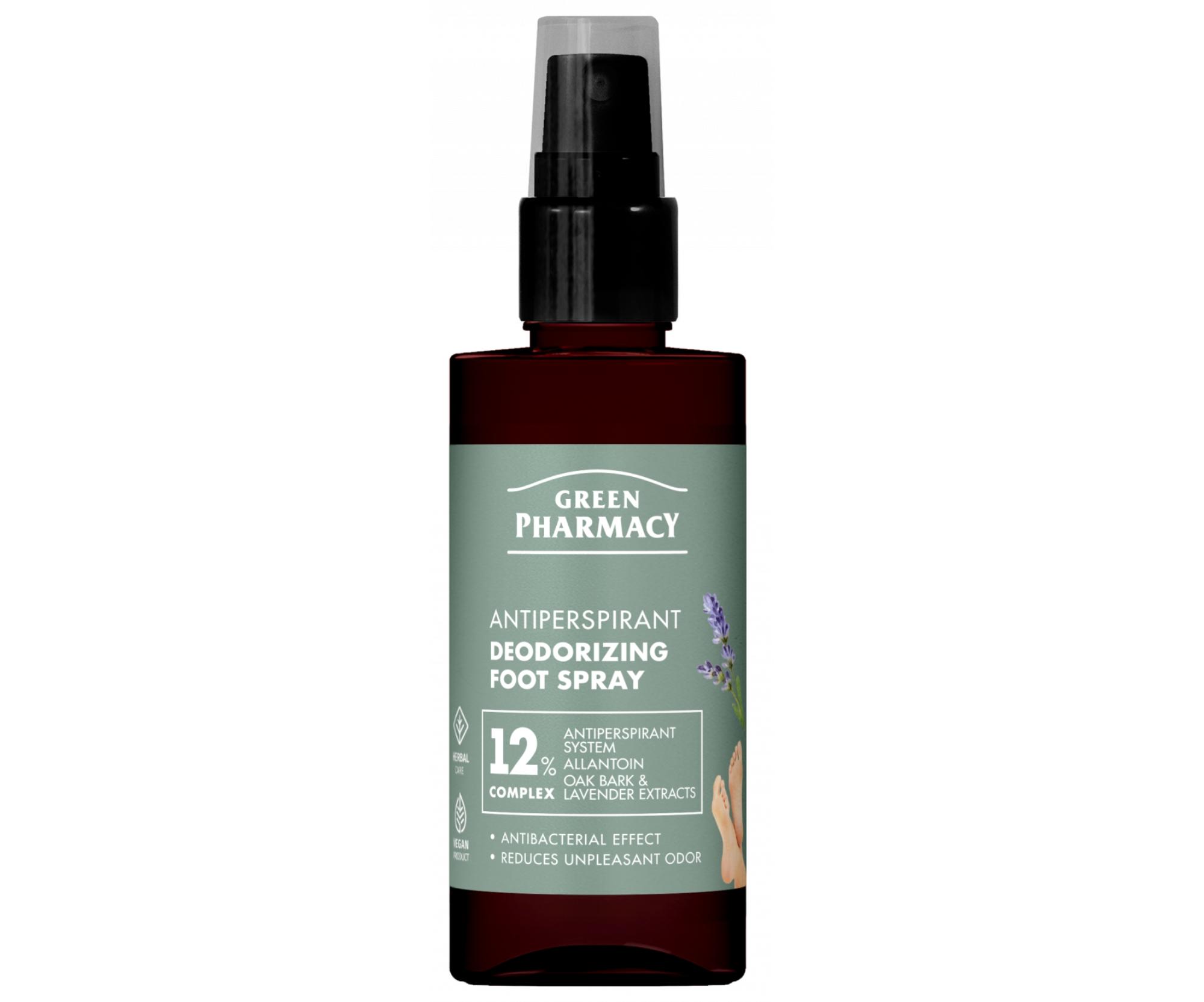 E-shop Dezodorant na chodidlá Green Pharmacy Antiperspirant Deodorizing Foot Spray - 150 ml