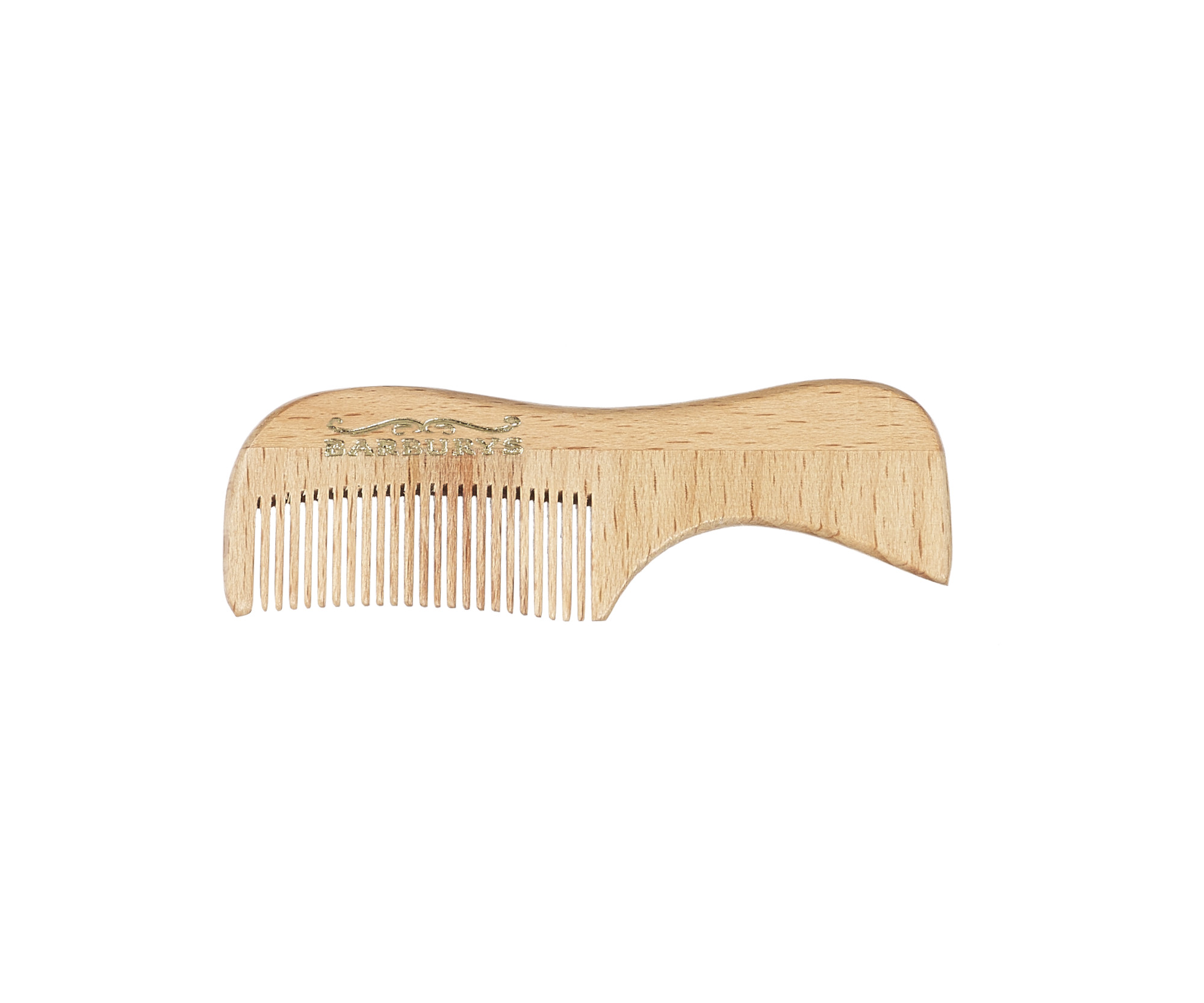Hrebeň z bukového dreva Sibel Barburys Steamed Beech Wood Pocket Mini - 7,4 x 2,4 cm (8482507)