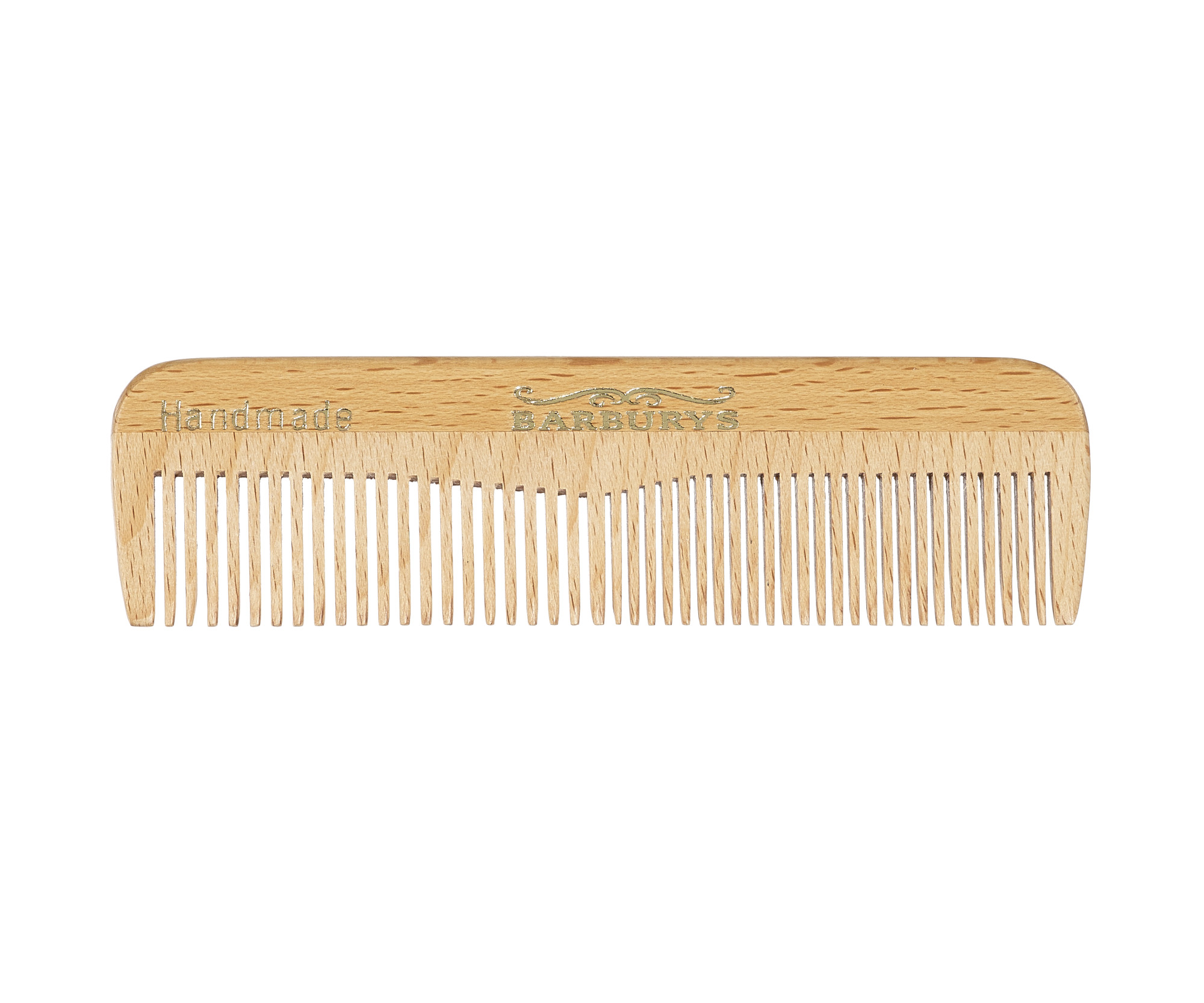 Hrebeň z bukového dreva Sibel Barburys Steamed Beech Wood 02 - 13,2 x 3,6 cm (8482502)