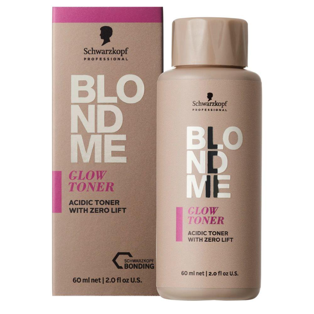 E-shop Pastelový tónovací krém Schwarzkopf Professional BlondMe Glow Toner Acidic Toner 10-1 Ice - 60 ml, ľadový + darček zadarmo