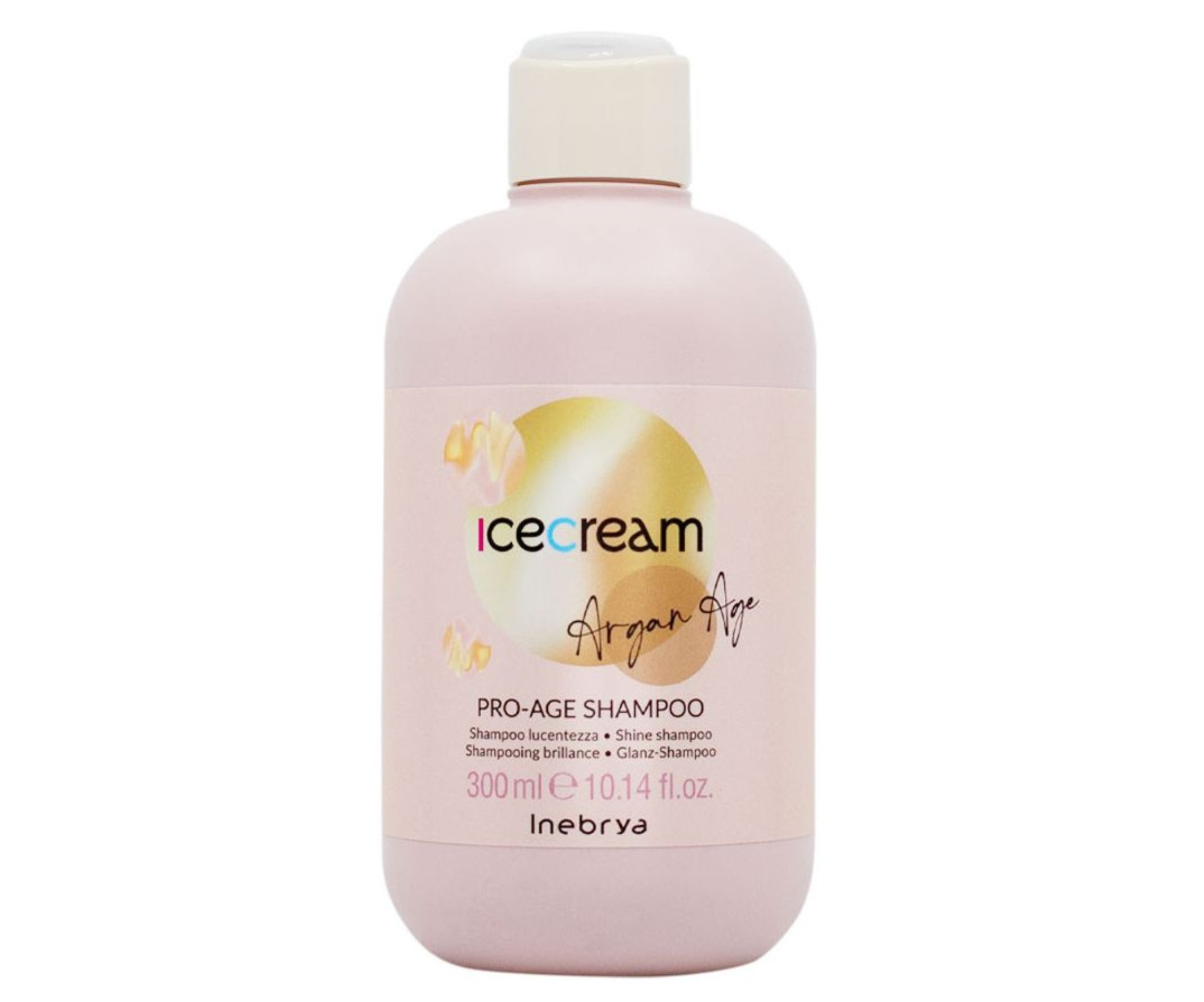 E-shop Šampón pre žiarivý lesk vlasov Inebrya Ice Cream Argan Age Pro-Age Shampoo - 300 ml (771026329) + darček zadarmo