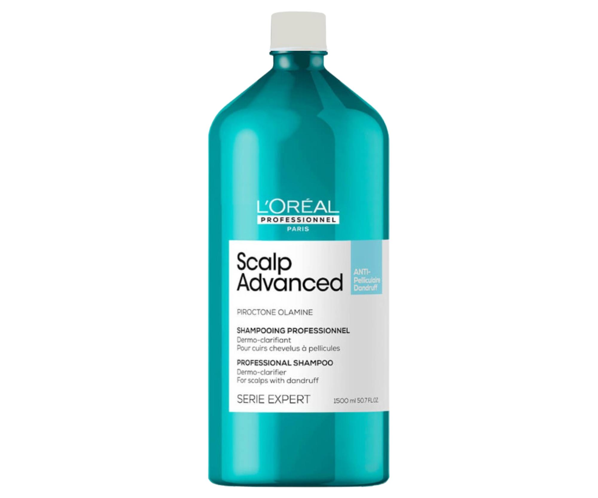 E-shop Čistiaci šampón proti lupinám Loréal Professionnel Scalp Advanced Anti-Dandruff - 1500 ml - L’Oréal Professionnel + darček zadarmo