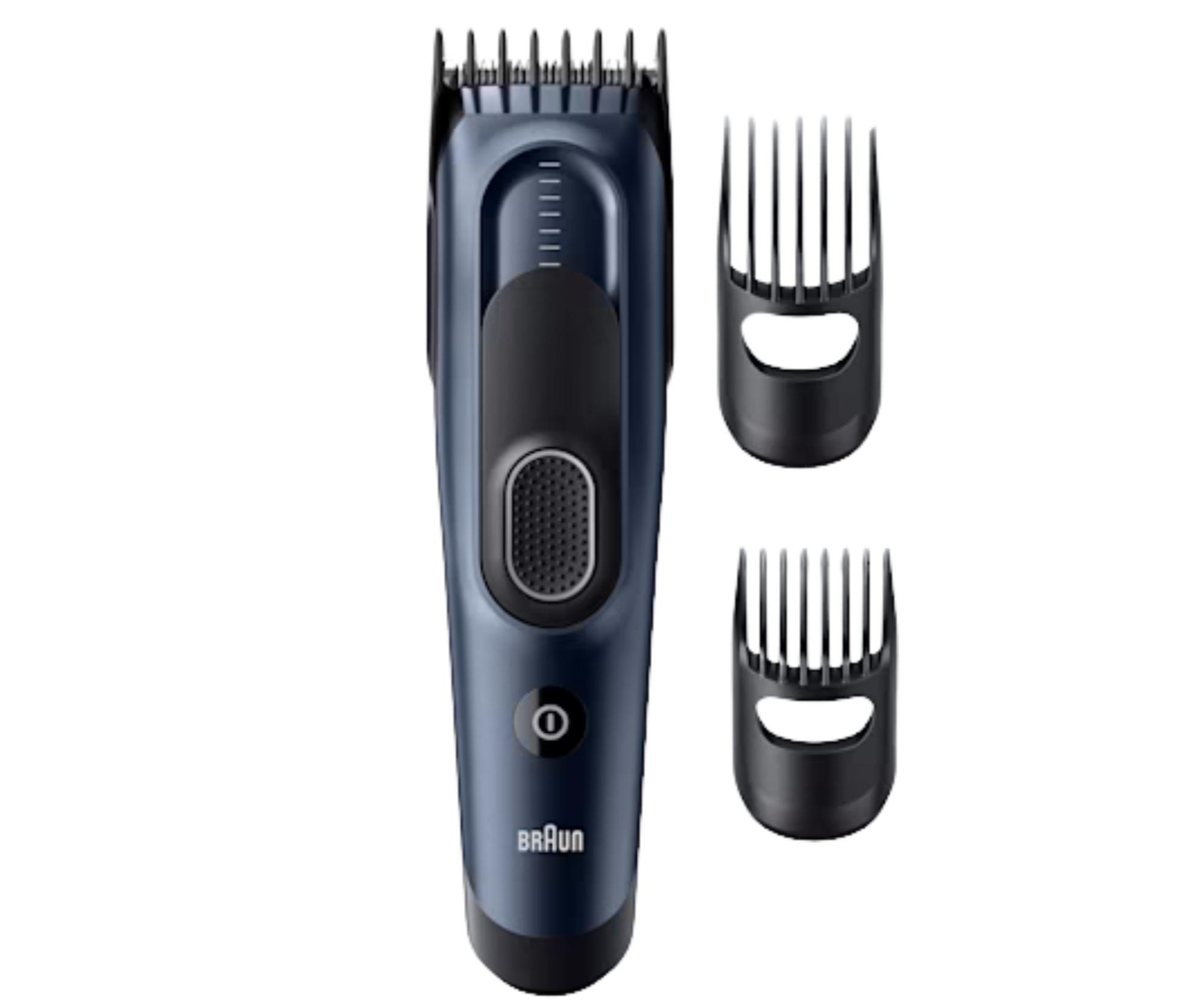 E-shop Zastrihávač vlasov Braun Series 5 HC5550 - modrý + darček zadarmo