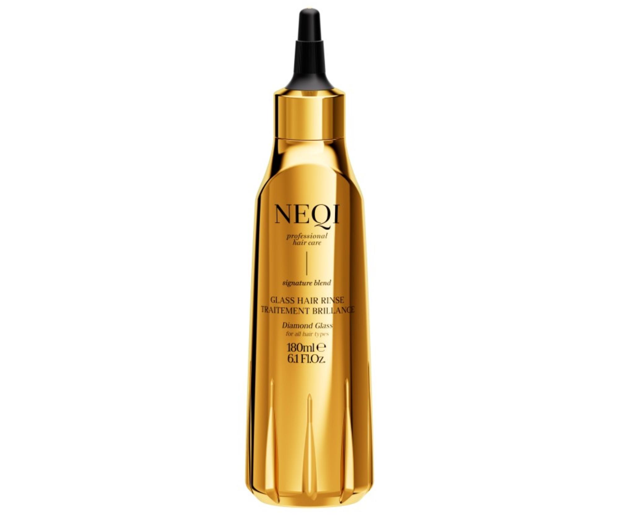 E-shop Starostlivosť pre lesk všetkých typov vlasov Neqi Diamond Glass Hair Rinse Treatment - 180 ml + darček zadarmo
