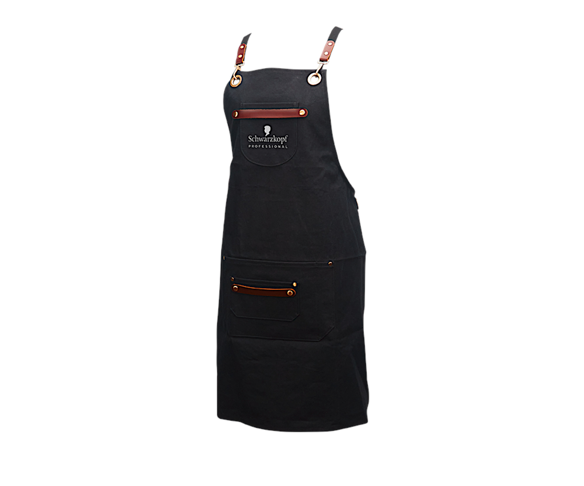 E-shop Kadernícka zástera na farbenie Schwarzkopf Professional Salon Tools Tinting Apron - čierno-hnedá (2686188) + darček zadarmo