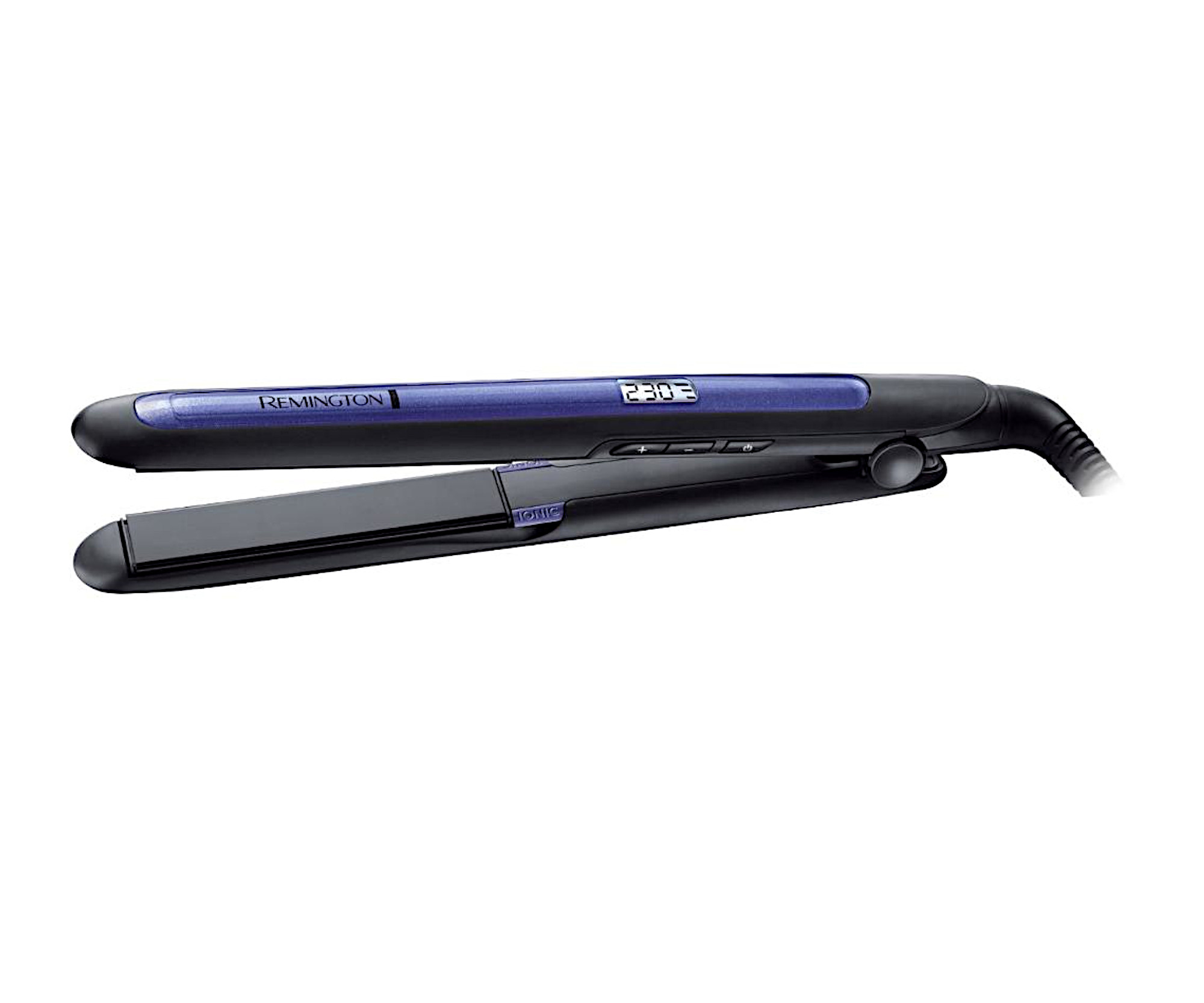 E-shop Žehlička na vlasy Remington Pro-Ion Straight S7710 - čierno-fialová + darček zadarmo