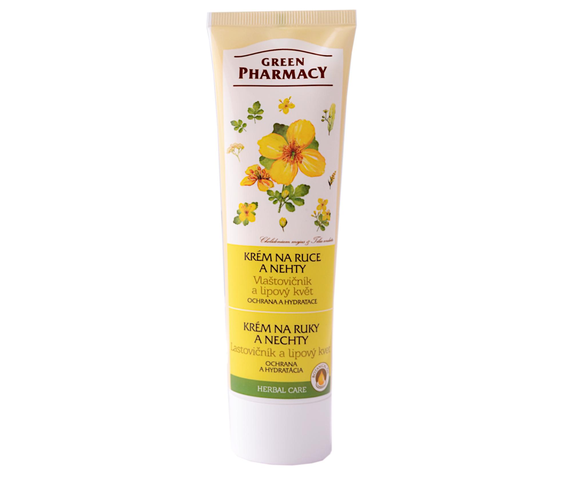 Krém na ruky a nechty s lastovičníkom Green Pharmacy Hand And Nail Cream Celandine - 100 ml