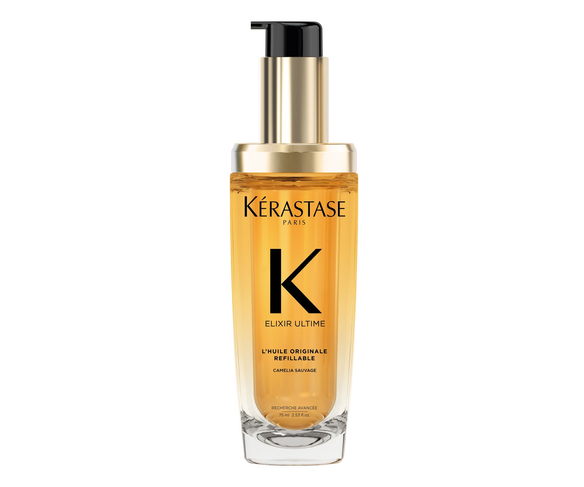 Olej pre všetky typy vlasov Kérastase Elixir Ultime L'Huile Originale Refillable - 75 ml + darček zadarmo