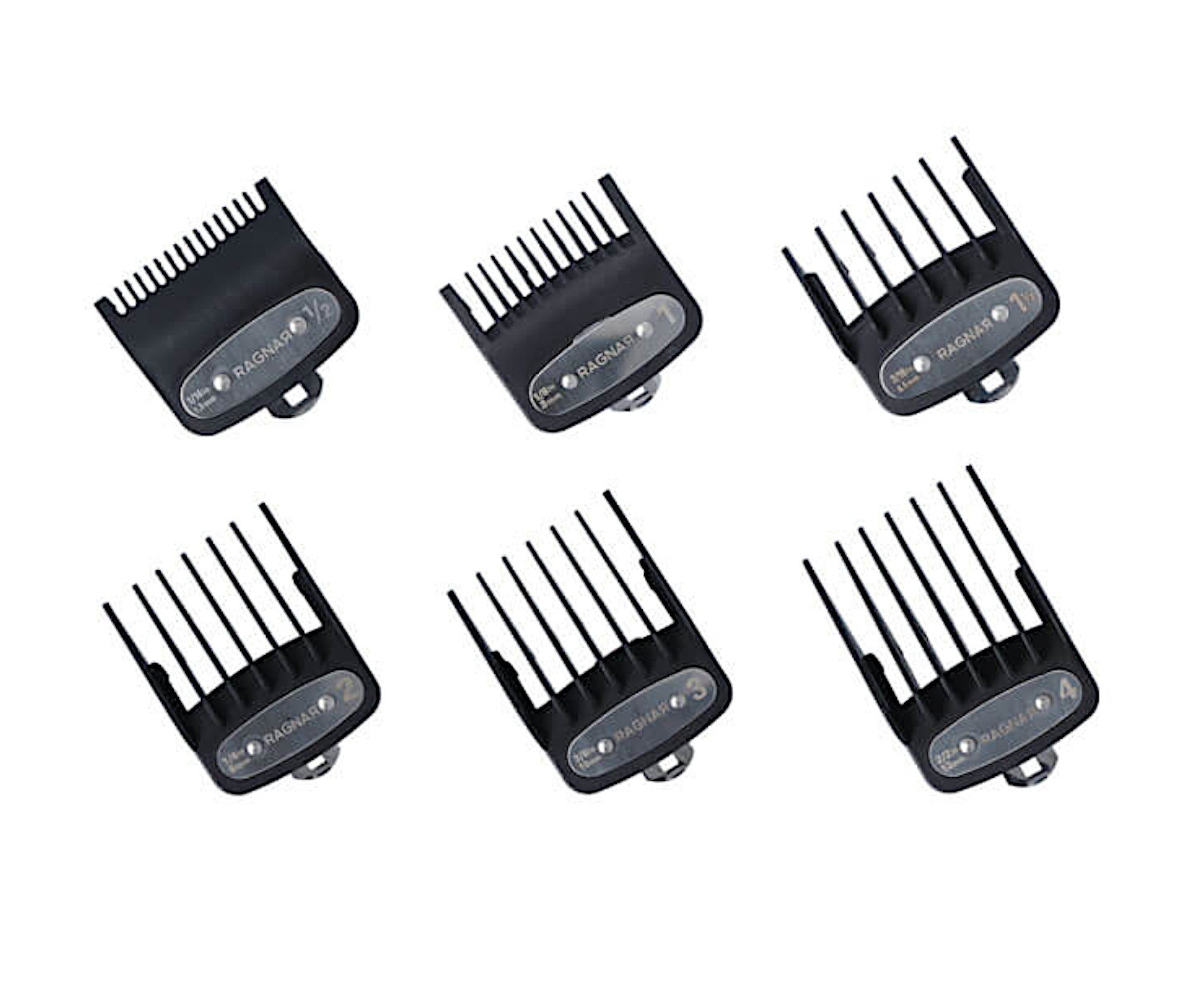 E-shop Sada náhradných nástavcov s kovovou sponou Ragnar Barber Line 06985 - 6 ks + darček zadarmo