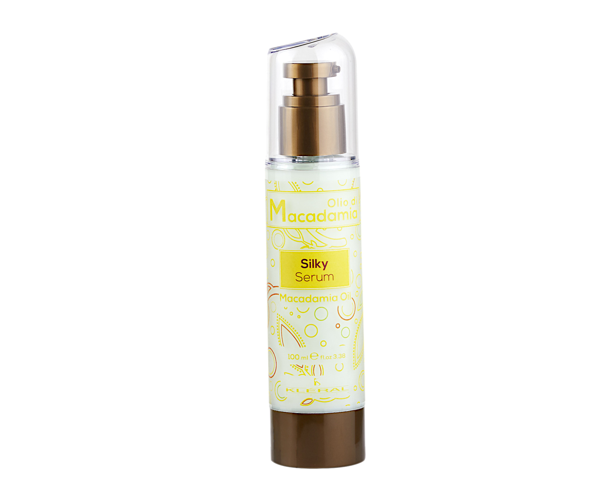 Hydratačné sérum pre suché a krehké vlasy Kléral Olio di Macadamia Silky Serum - 100 ml + darček zadarmo