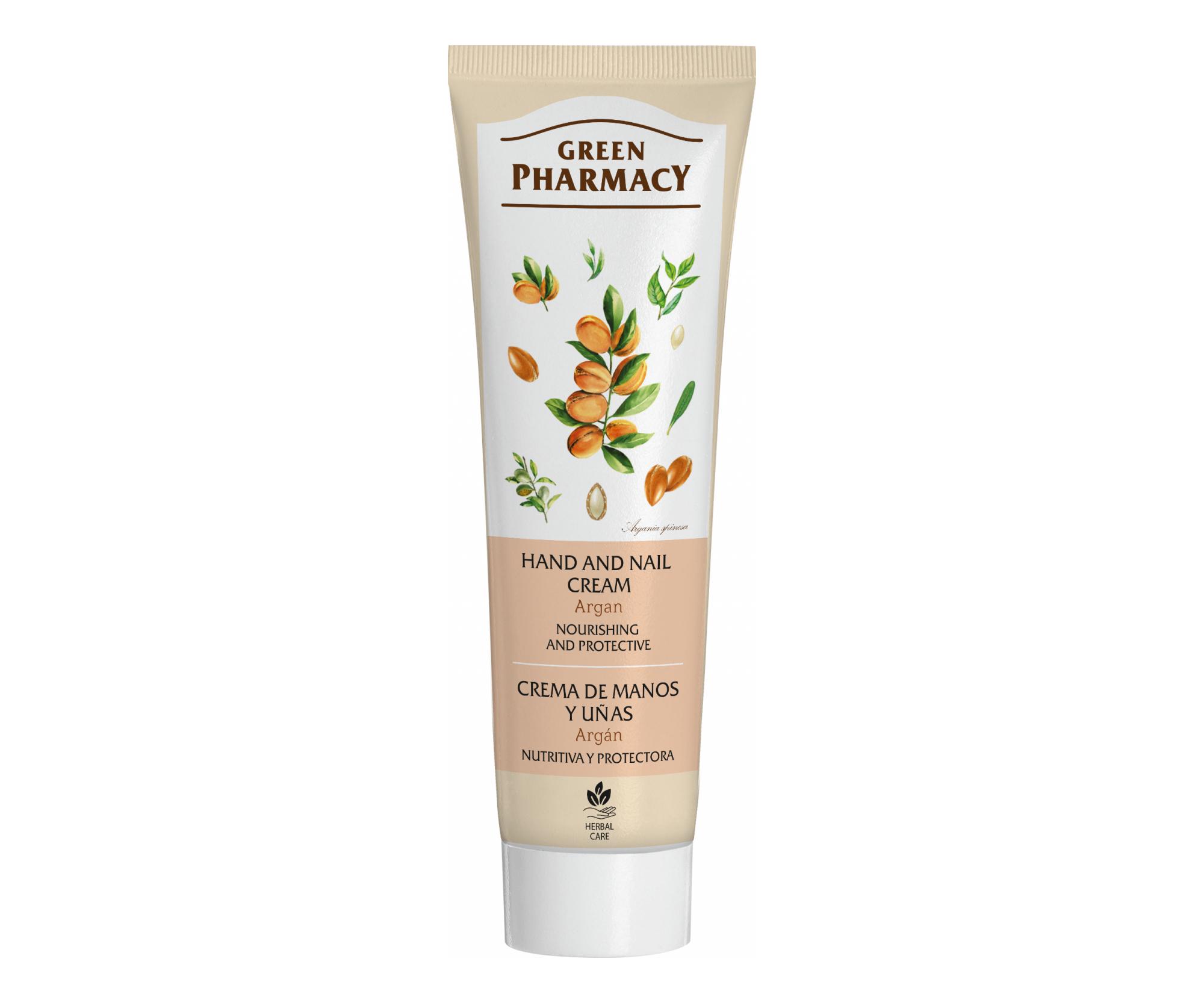 E-shop Krém na ruky a nechty s arganovým olejem Green Pharmacy Hand and Nail Cream Argan - 100 ml
