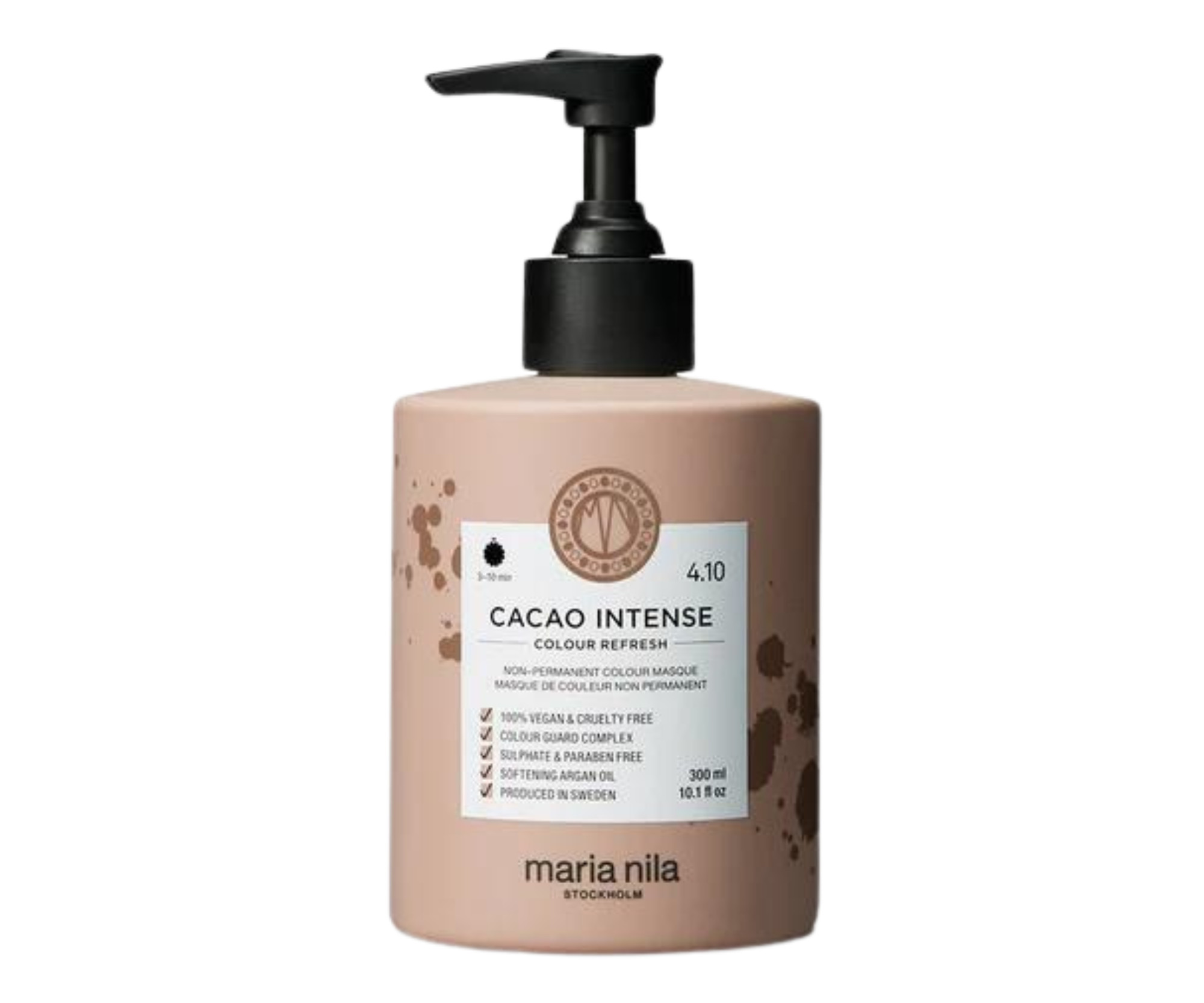 Maska na oživenie farby vlasov Maria Nila Colour Refresh Cacao Intense - tmavo hnedá, 300 ml + darček zadarmo