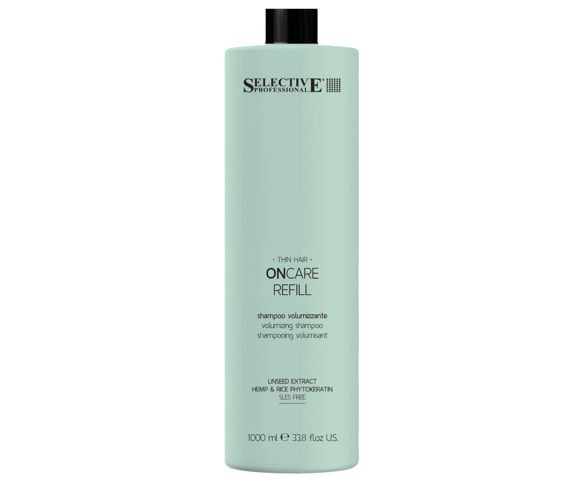 E-shop Šampón pre objem jemných a rednúcich vlasov Selective Professional OnCare Refill Shampoo - 1000 ml + darček zadarmo