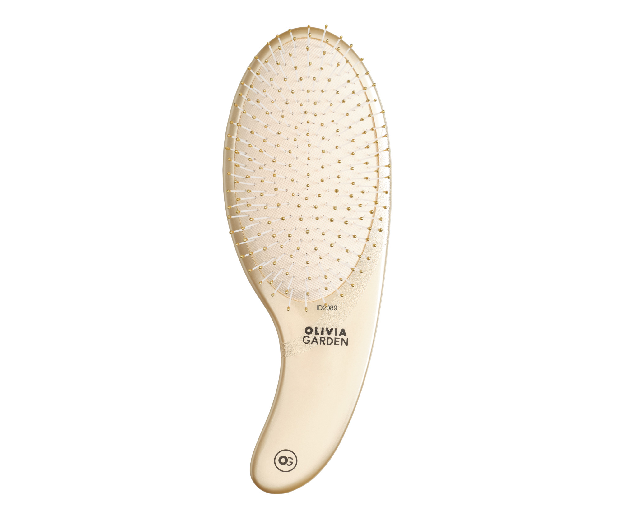 E-shop Kefa na rozčesávanie mokrých vlasov Olivia Garden Curve - zlatá + darček zadarmo